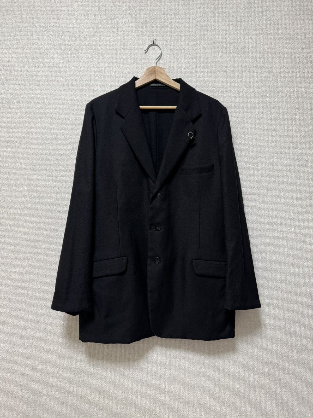 Yohji Yamamoto Pour Homme 00s Suede Jacket