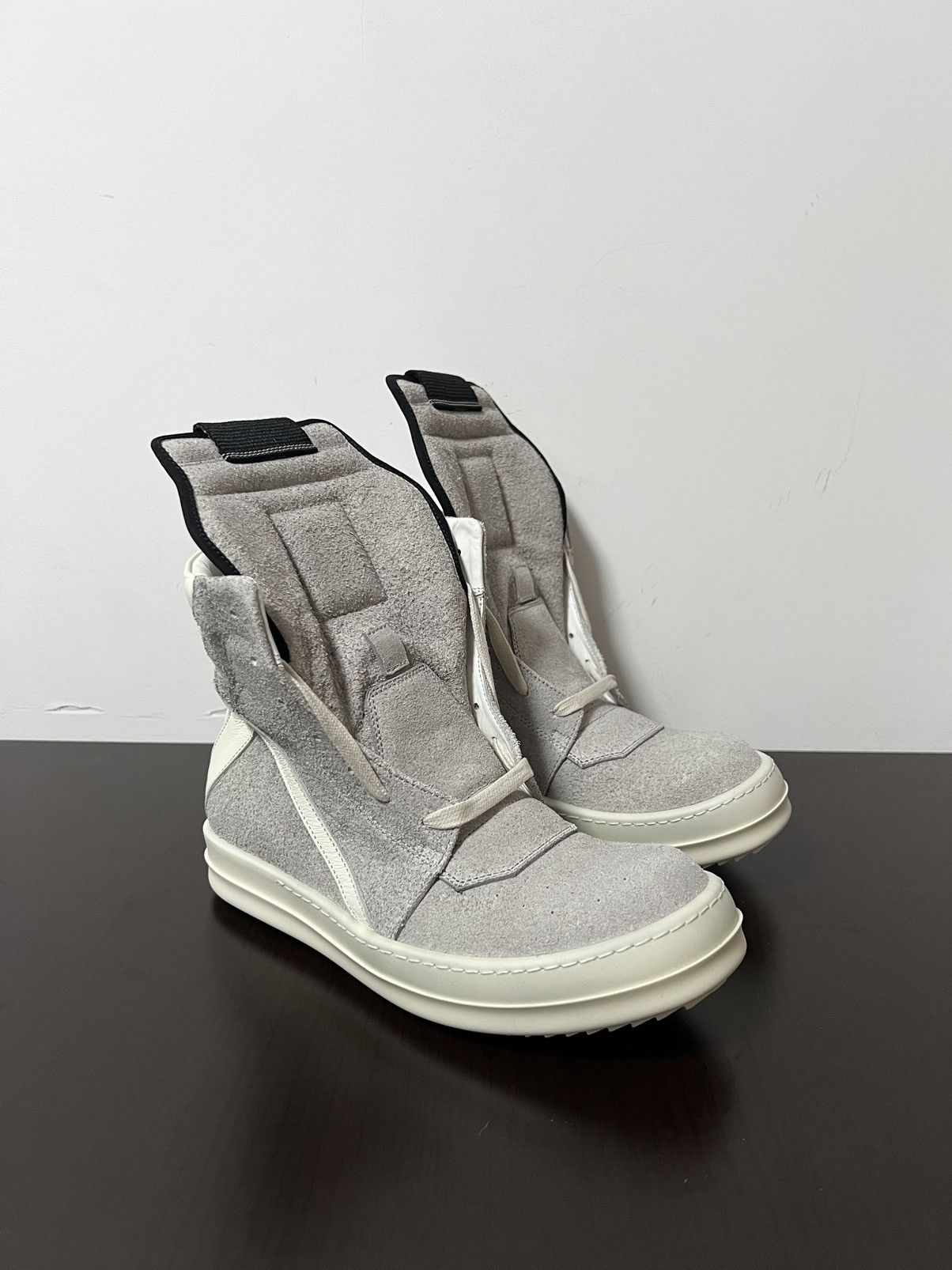 Rick Owens rick owens ss15 suede geobasket sz 36 Size US 6 / IT 36 - 5 Thumbnail