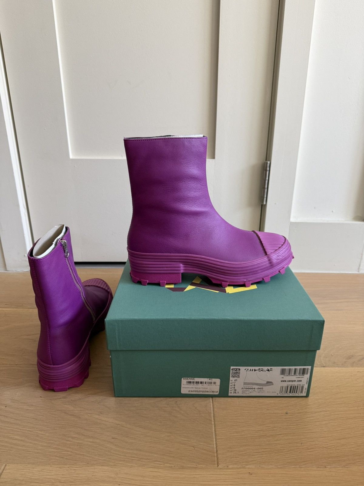 CamperLab Purple Traktori Boots Size US 8 / EU 41 - 5 Thumbnail