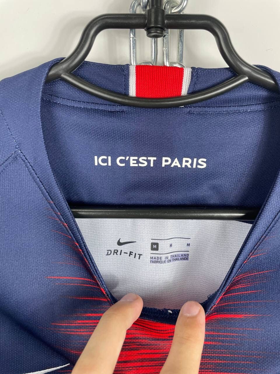 Japanese Brand × Nike BNWT 2018-2019 Nike PSG Home Soccer Jersey T-Shirt Y2K Size US M / EU 48-50 / 2 - 7 Thumbnail