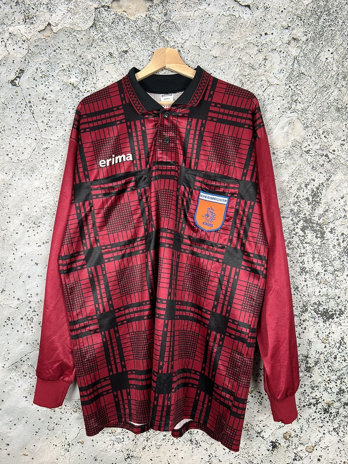 Erima Vintage Netherlands Erika Soccer Jersey Football 90s Size US XXL / EU 58 / 5 - 1 Thumbnail