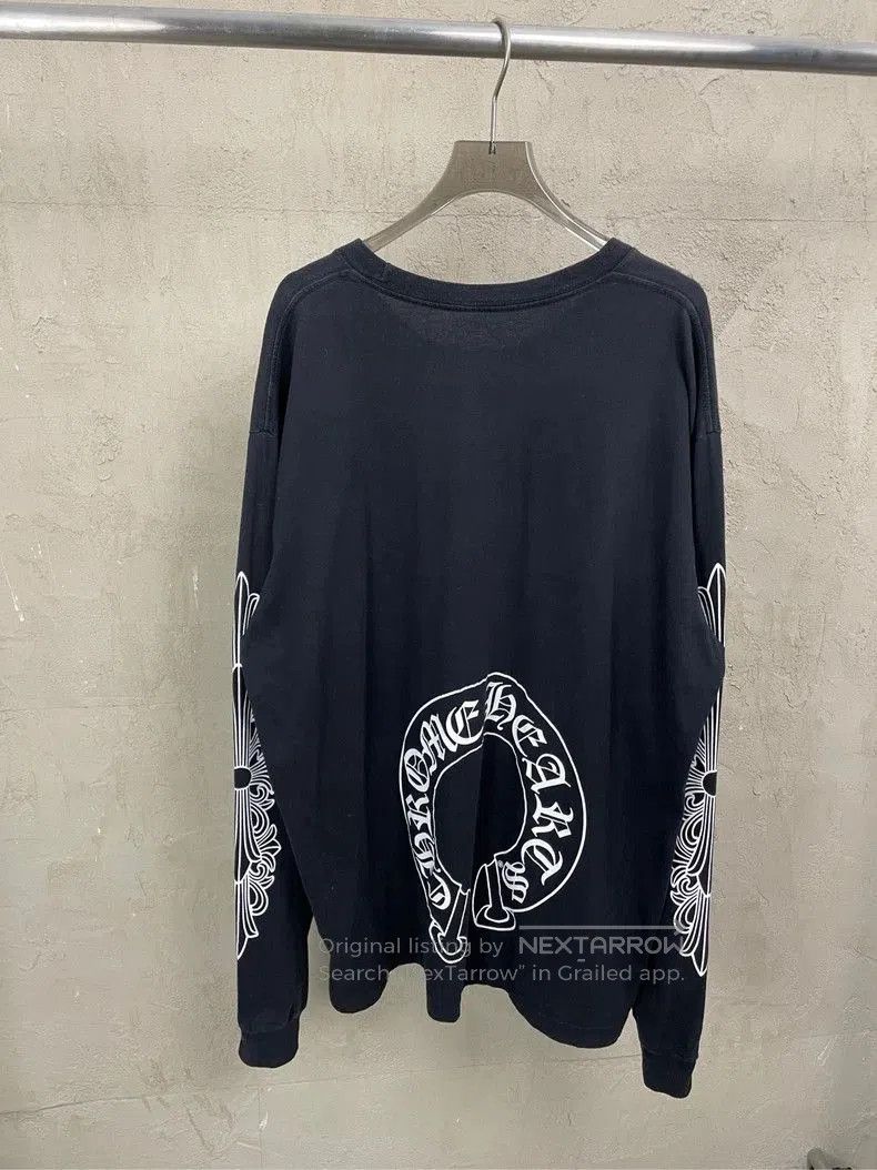 Chrome Hearts Chrome Hearts Black Long Sleeve T. Size US XXL / EU 58 / 5 - 7 Thumbnail