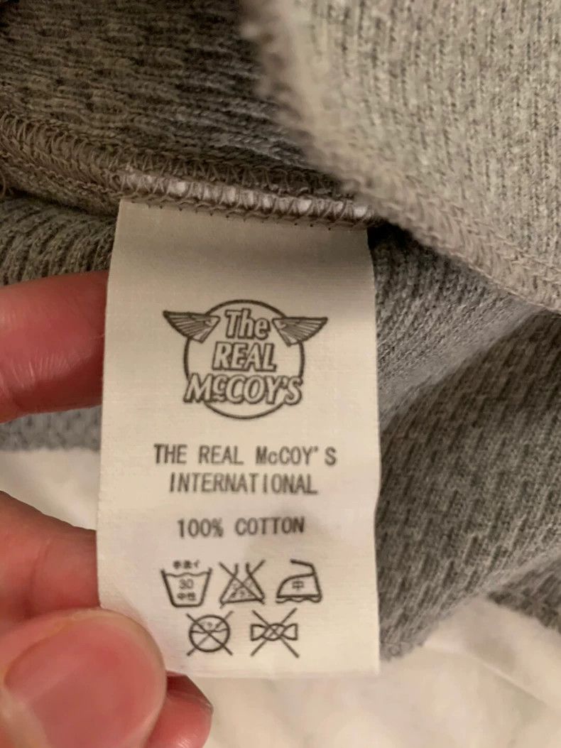 The Real McCoy's The Real McCoys Tee, Gray, XL Size Size US XL / EU 56 / 4 - 3 Thumbnail