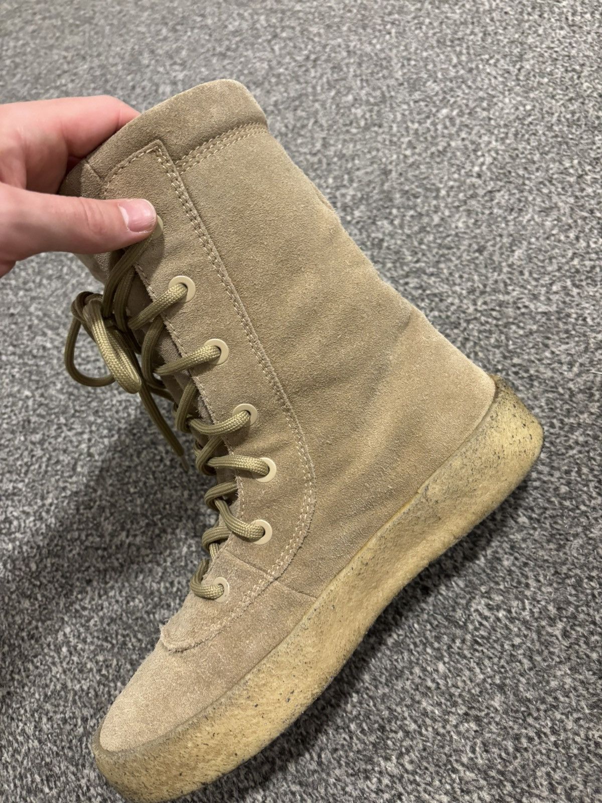 Yeezy Yeezy Season 2 Crepe Combat Boots Size US 9 / EU 42 - 8 Thumbnail