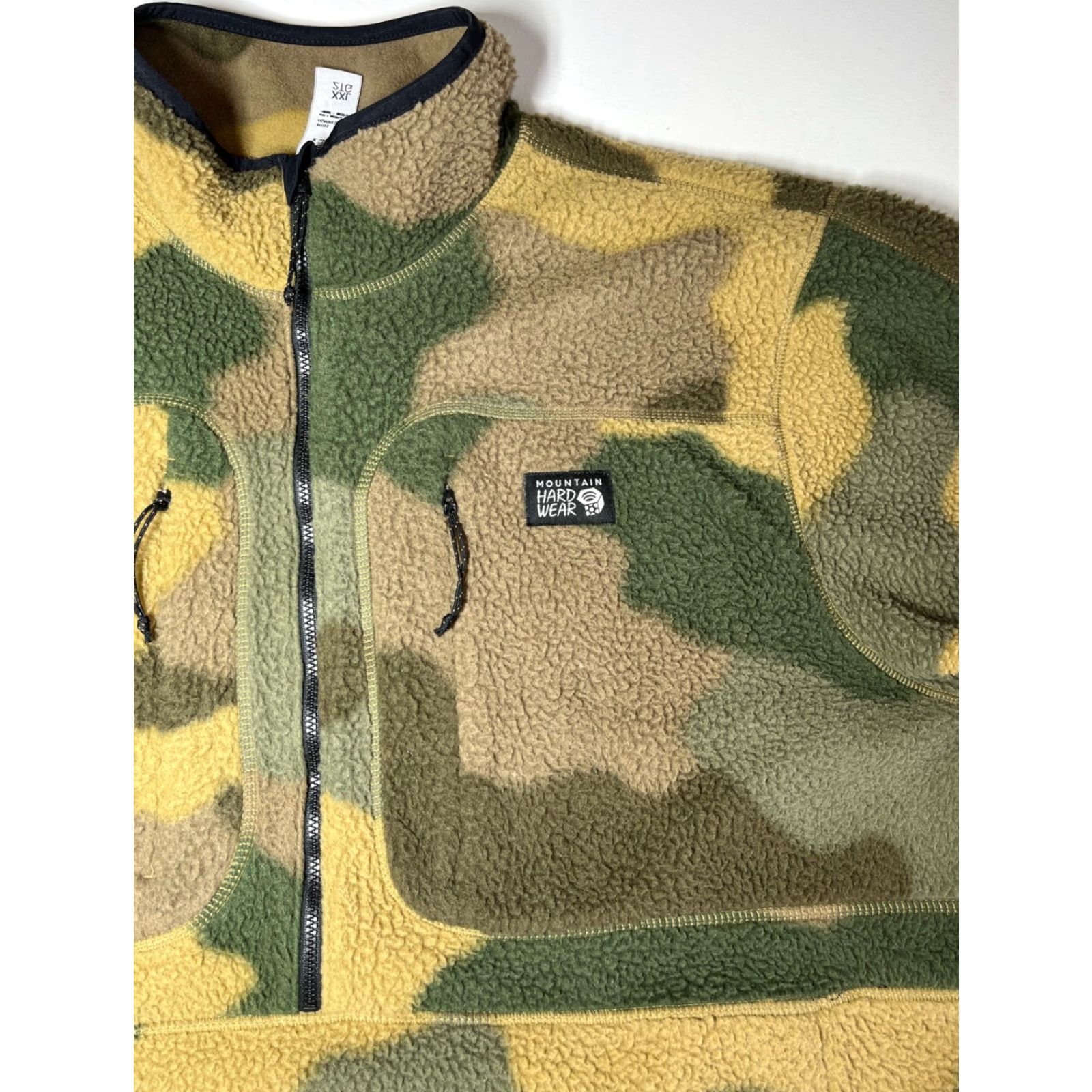 Mountain Hardwear Men’s Mountain Hardwear HiCamp 1/2 Zip Fleece Pullover Camouflage Print Sz 2XL Jacket Mens Size US XXL / EU 58 / 5 - 7 Thumbnail