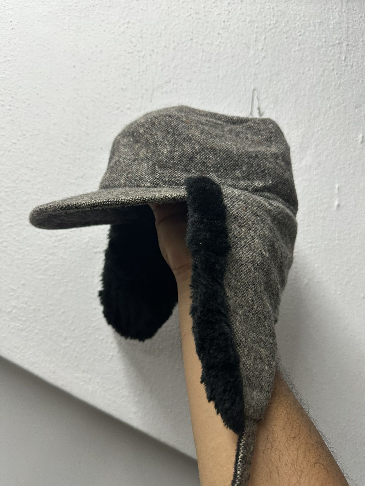 Vintage VTG Dorfman Pacific Ear Flap Faux Hat Size ONE SIZE - 1 Thumbnail