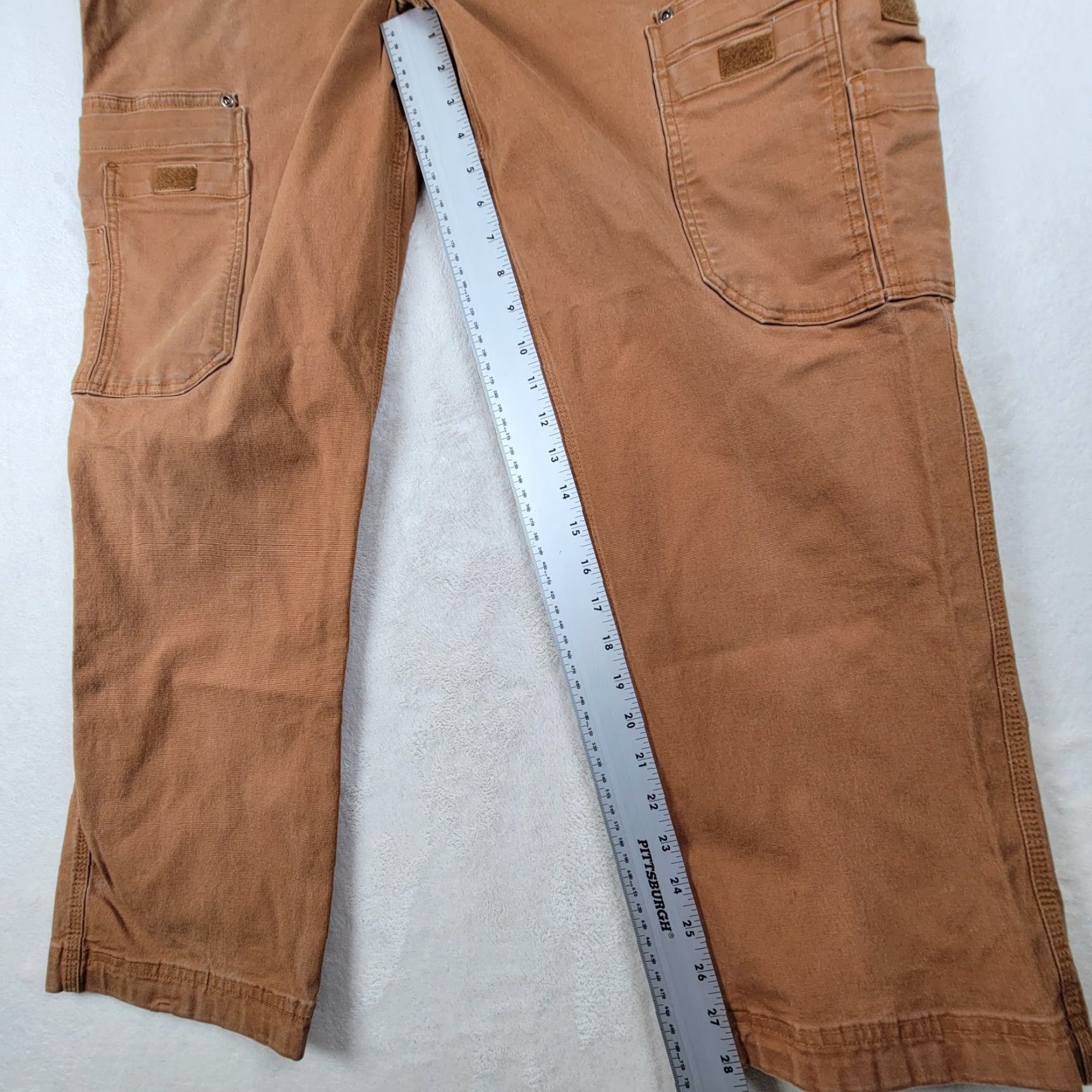 Vintage Duluth Fire Hose Cargo Carpenter Pants Brown Men 40x30 Pants Mens Brown 40x30 Cargo Fire Hose Duluth Size US 40 / EU 56 - 4 Thumbnail