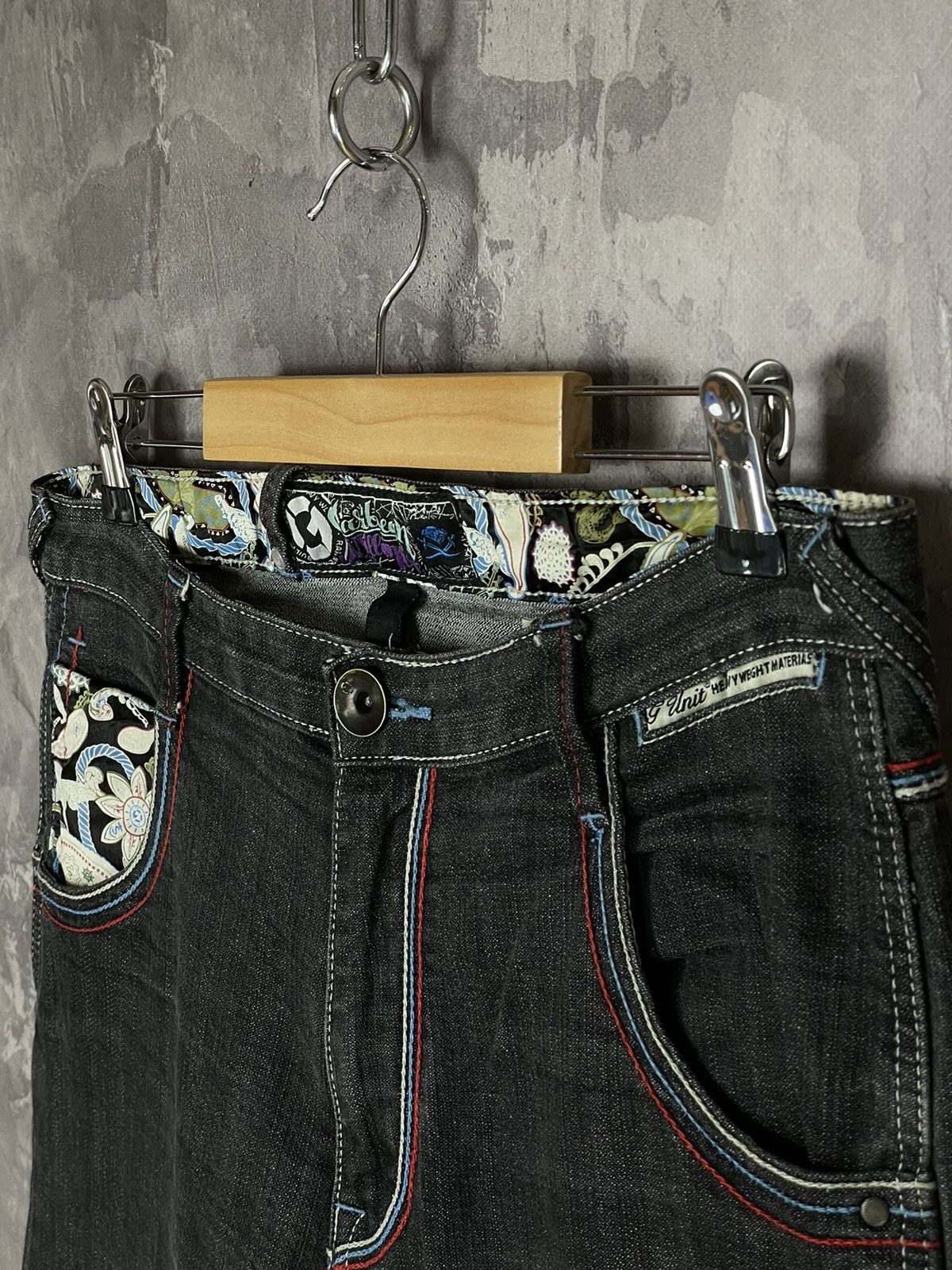 Japanese Brand Japanese Brand Vintage Art Printed Graphic Washed DenimJeans Size US 30 / EU 46 - 5 Thumbnail