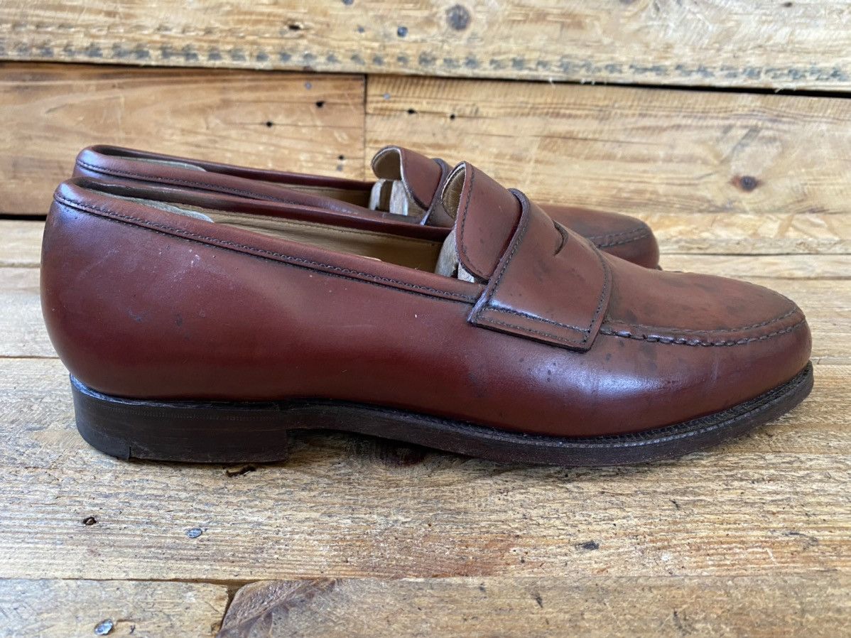 Crockett & Jones Crockett and jones Boston penny leather loafers sz Uk8G Size US 9 / EU 42 - 9 Thumbnail