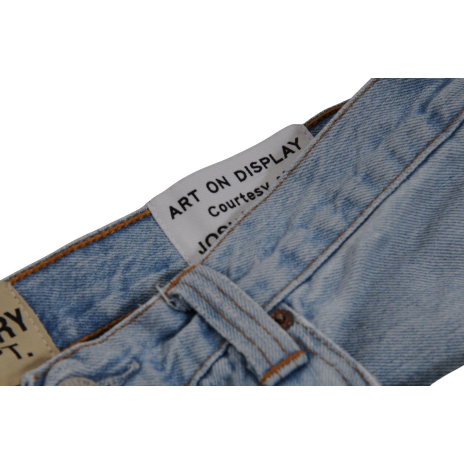 Gallery Dept. Gallery Dept 5001 Jean 32x32 Light Blue Wash Denim Raw Hem Size US 32 / EU 48 - 7 Thumbnail