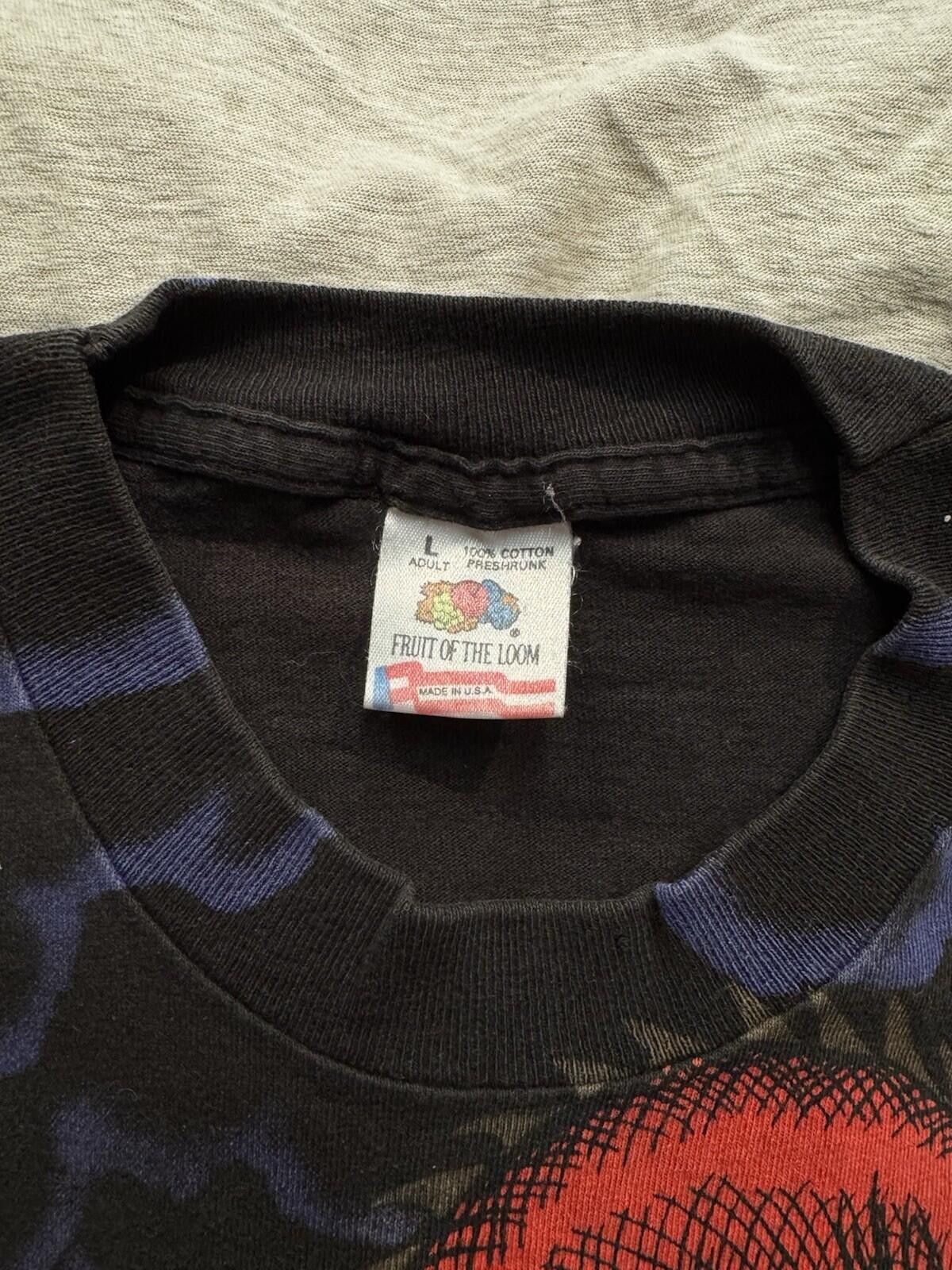 Liquid Blue Vintage 1993 Liquid Blue Dragon Knight Single Stitch T-Shirt Size US L / EU 52-54 / 3 - 3 Thumbnail