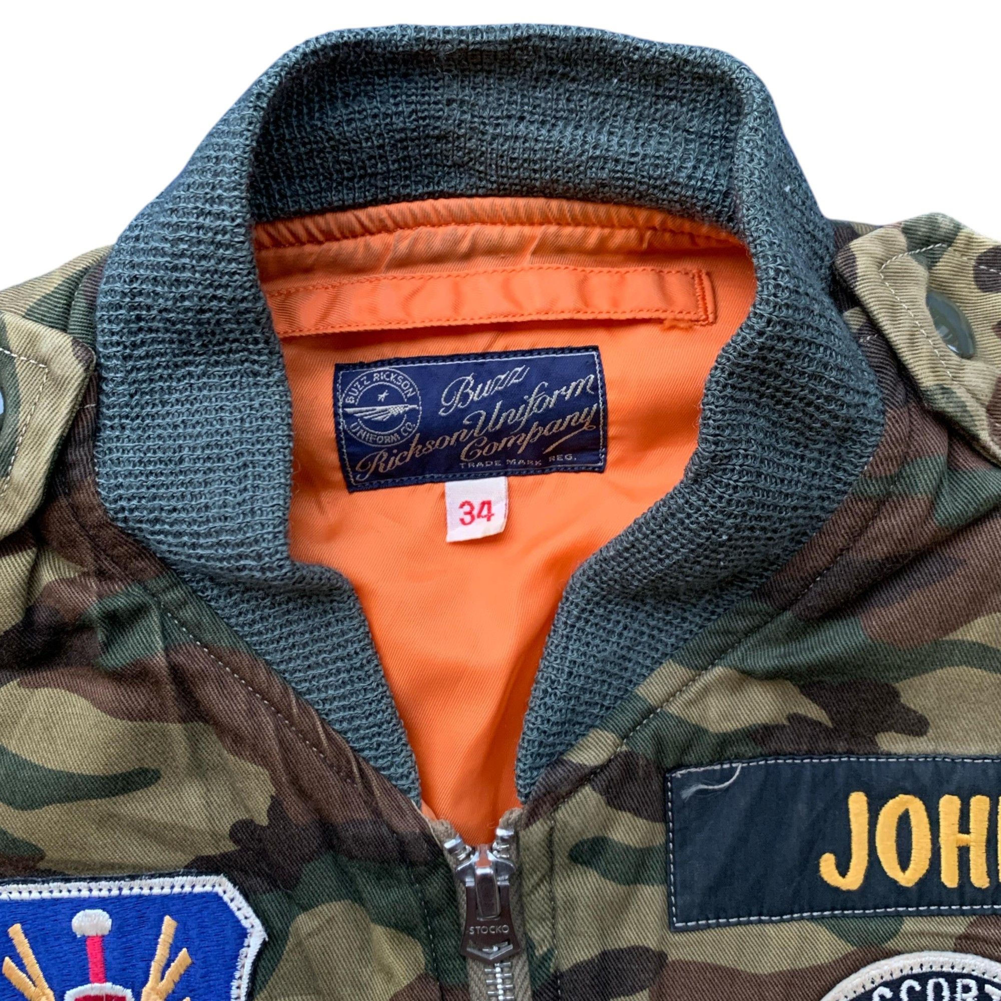 Buzz Rickson's × Toyo Enterprises BUZZ RICKSONS L2B flight camouflage USAF ma1 b15 a2 bomber Size US S / EU 44-46 / 1 - 5 Thumbnail