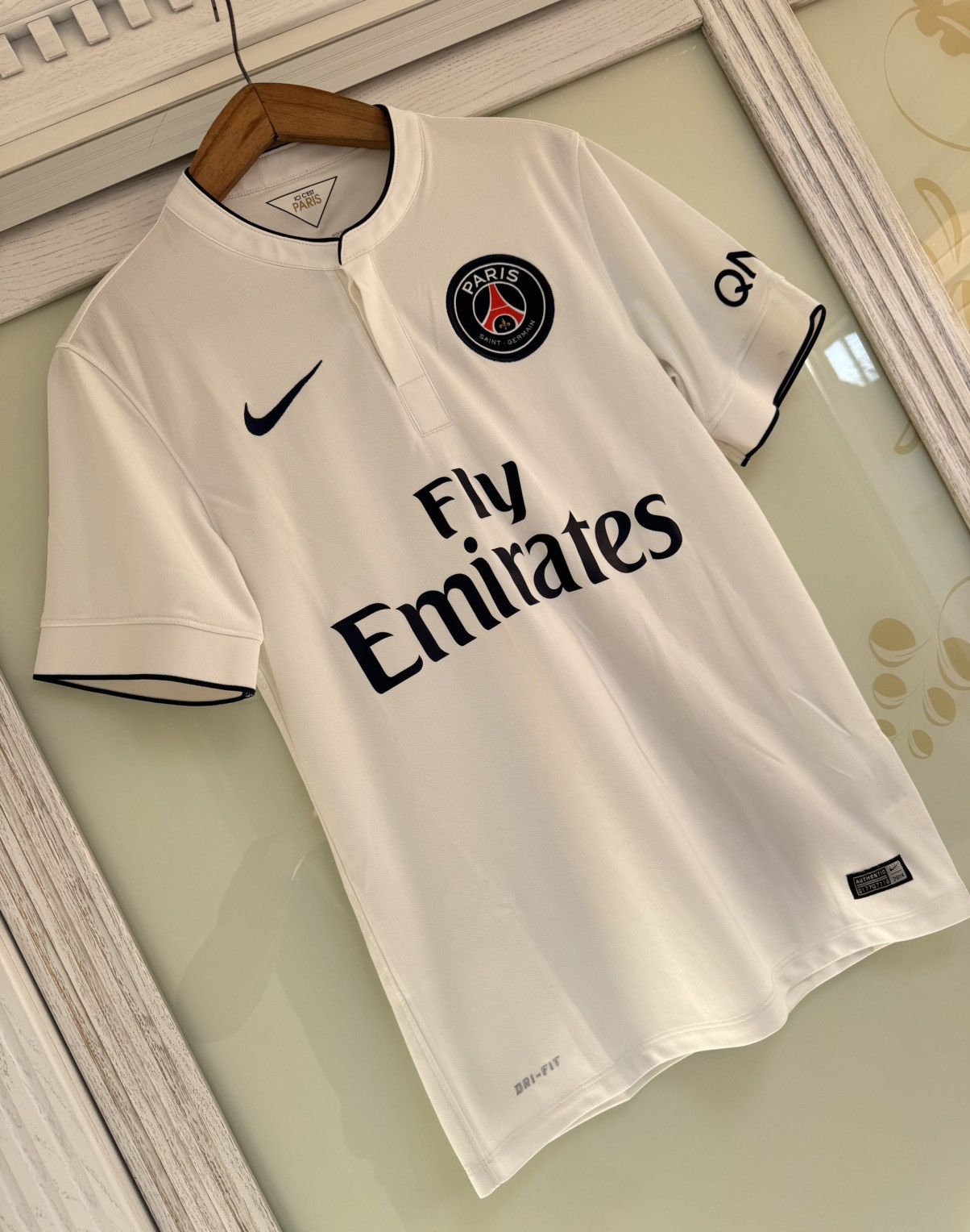 Nike PSG Paris Saint Germain 2014-2015 Away Soccer Jersey Kit Size US S / EU 44-46 / 1 - 4 Thumbnail