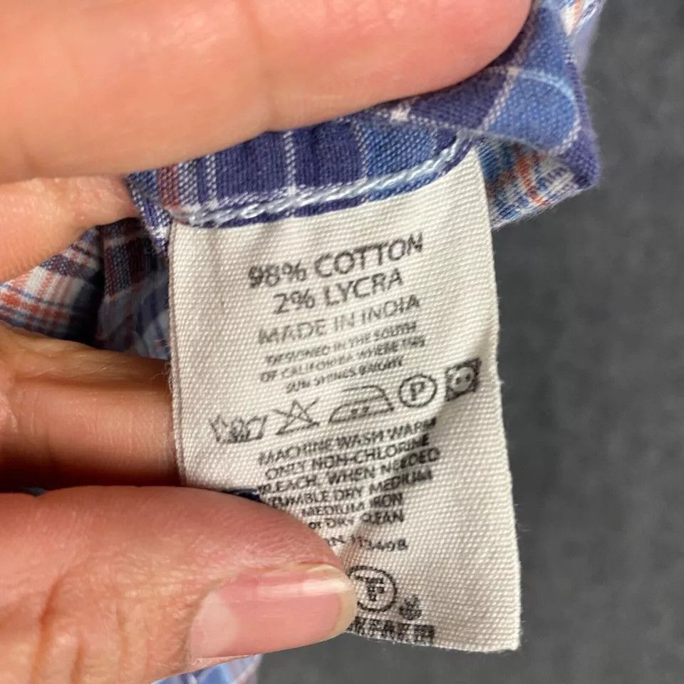 Tankfarm & Co. Tankfarm Button Up Shirt Men's Medium Long Sleeve Plaid M Size US M / EU 48-50 / 2 - 4 Thumbnail