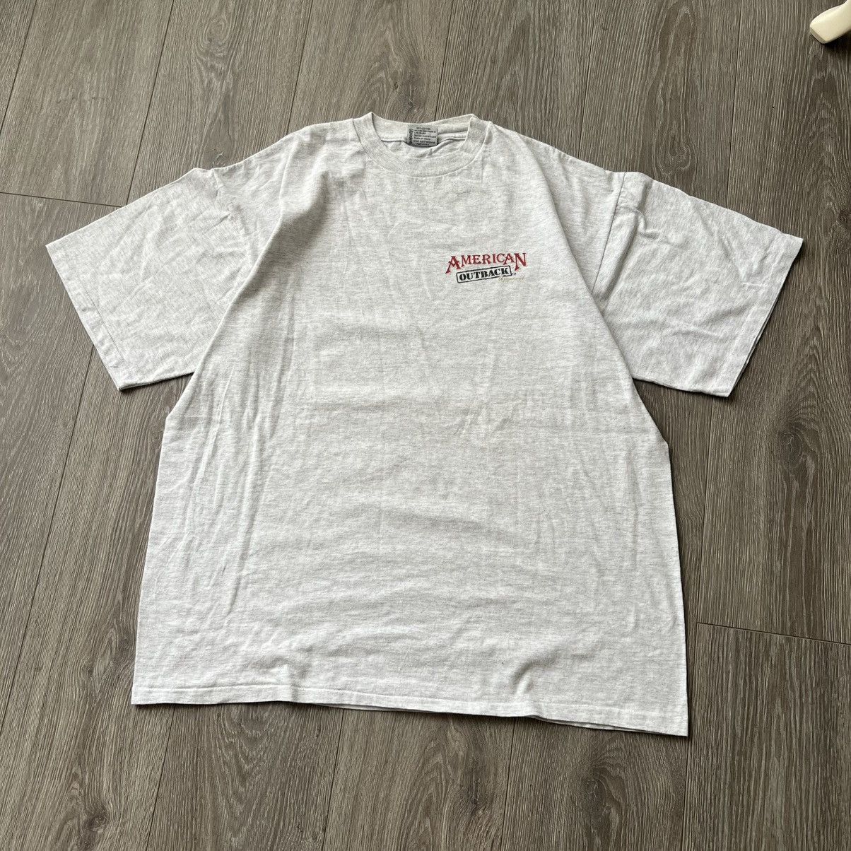 Vintage Vintage 💥 American Outback Eagle Single Stitch Tee T-Shirt Size US XL / EU 56 / 4 - 7 Thumbnail
