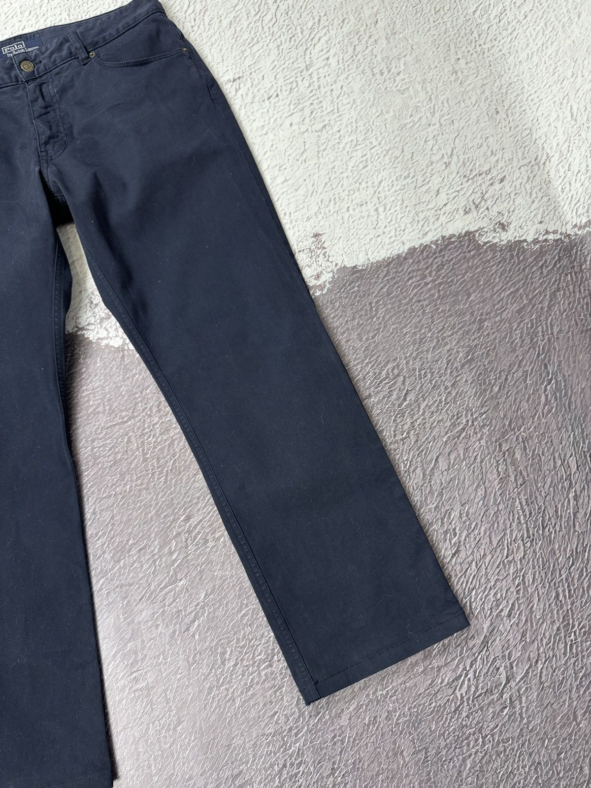 Polo Ralph Lauren Polo Ralph Lauren navy blue vintage slim chino pants Size US 34 / EU 50 - 5 Thumbnail