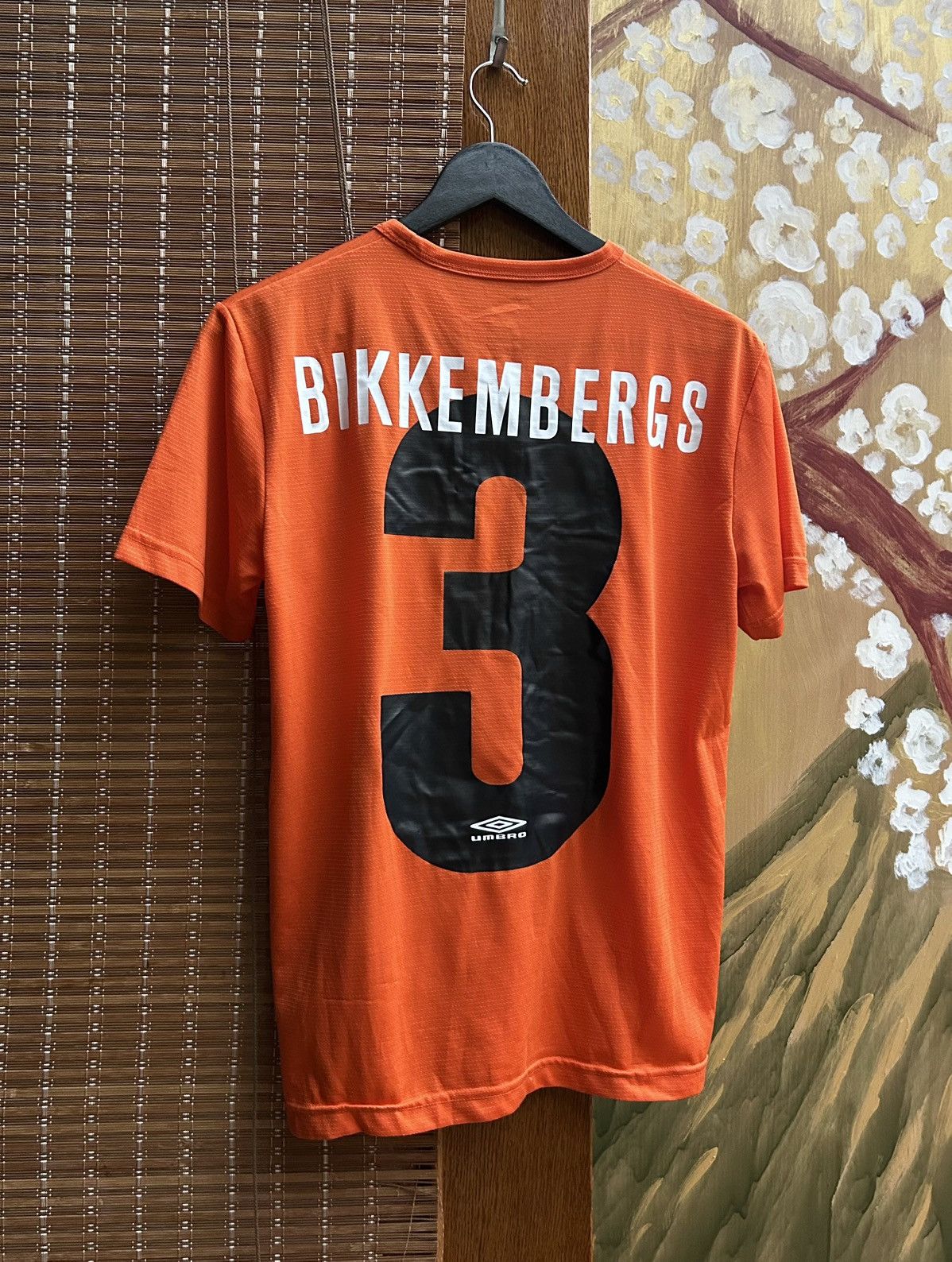 Dirk Bikkembergs Umbro x Bikkembergs Orange Soccer Football Jersey Tee Sz M Size US M / EU 48-50 / 2 - 1 Thumbnail