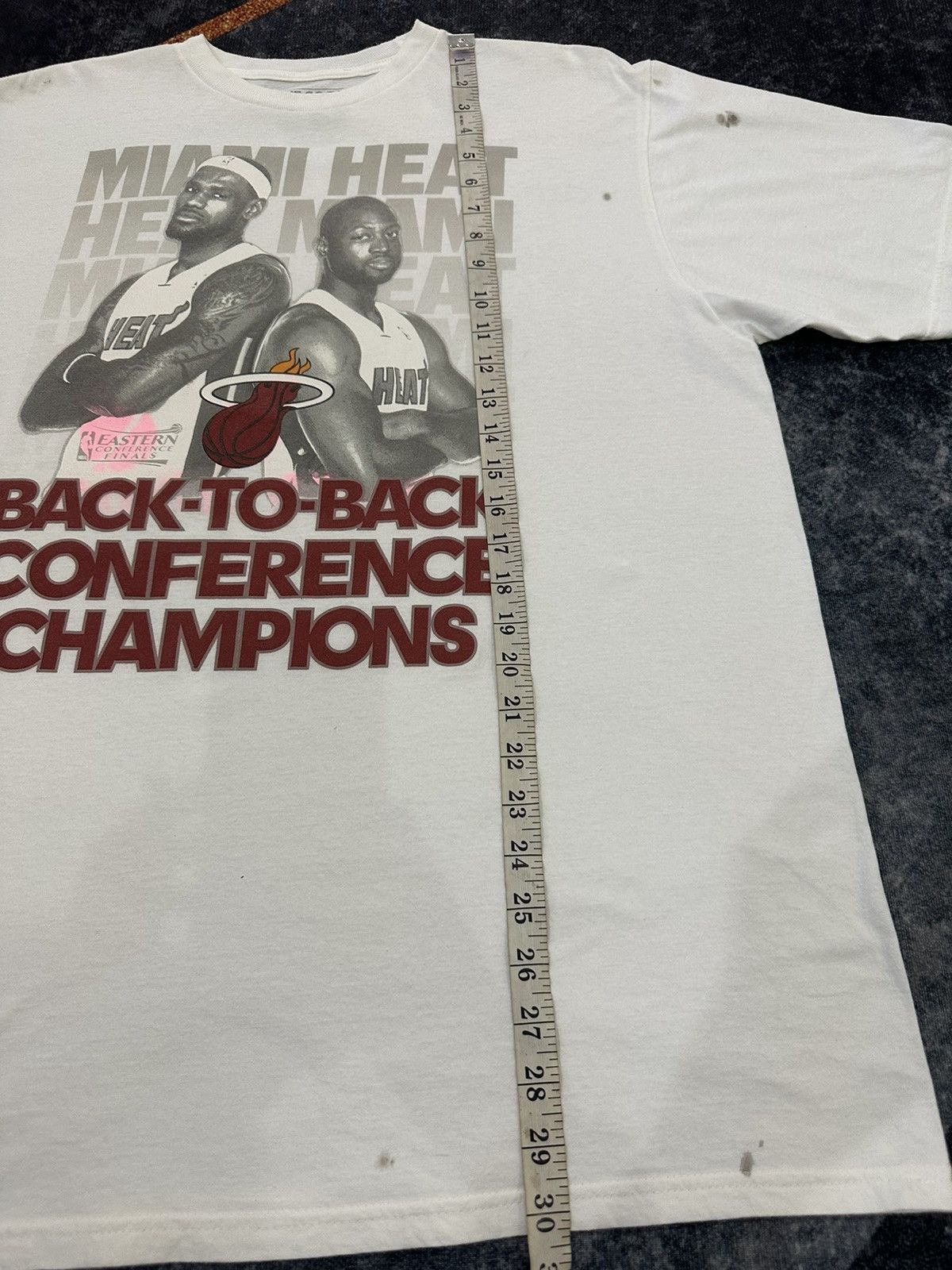 Adidas × NBA Adidas The Go-To Tee Miami Heat Nba A97 Size US L / EU 52-54 / 3 - 7 Thumbnail