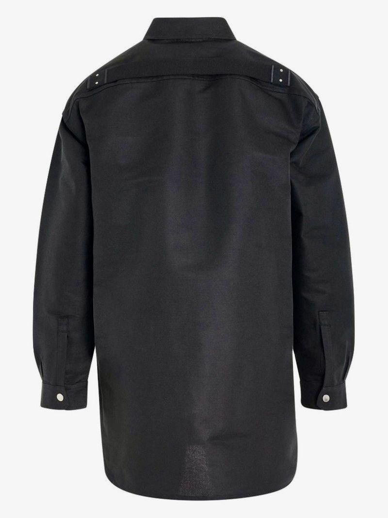 Rick Owens New STROBE Oversized Outershirt Jacket Soft Brushed Cotton M Size US M / EU 48-50 / 2 - 9 Thumbnail