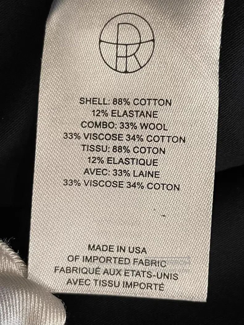 The Row The Row size 4 Black Cotton Blazer Size 36R - 6 Thumbnail