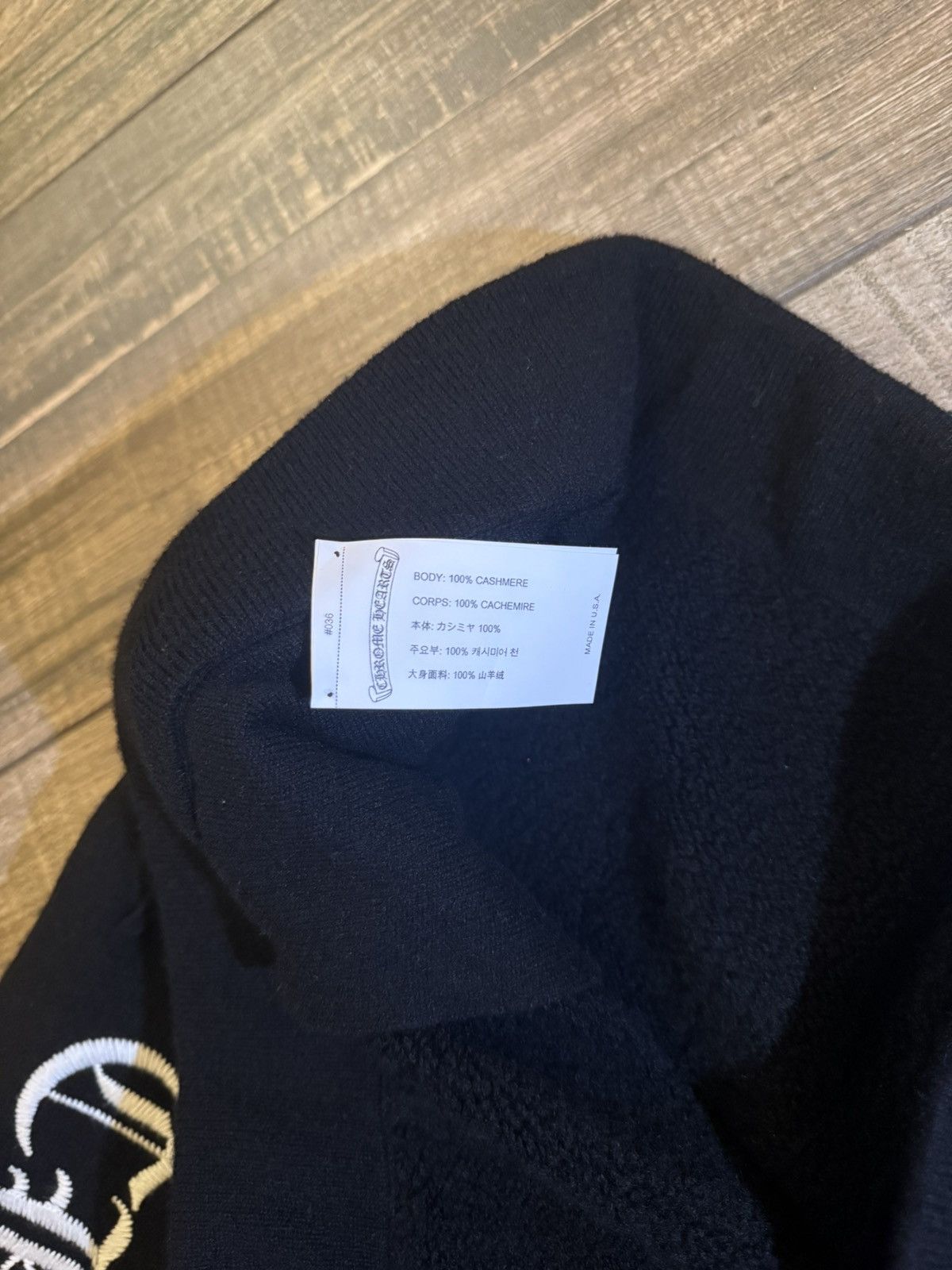 Chrome Hearts Chrome Hearts Knit Cashmere Script Sweatpants Size US 32 / EU 48 - 5 Thumbnail