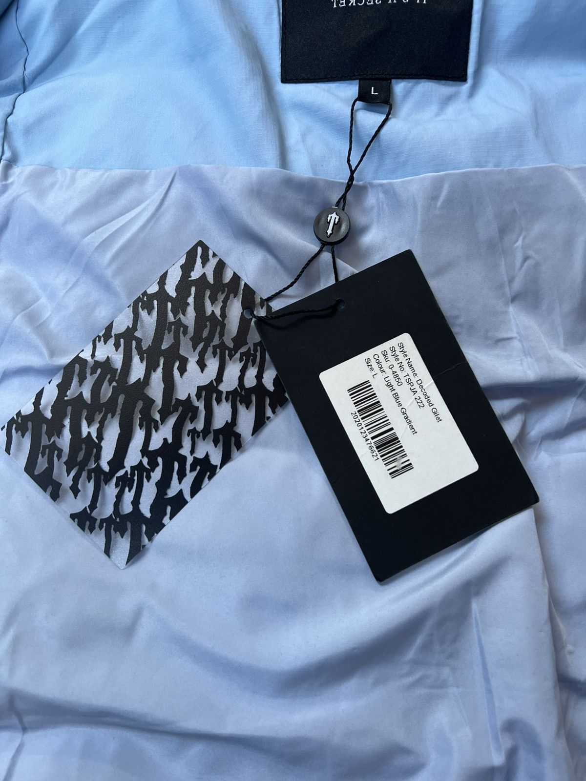 Trapstar London Vest Trapstar Ice Blue Size US L / EU 52-54 / 3 - 6 Thumbnail