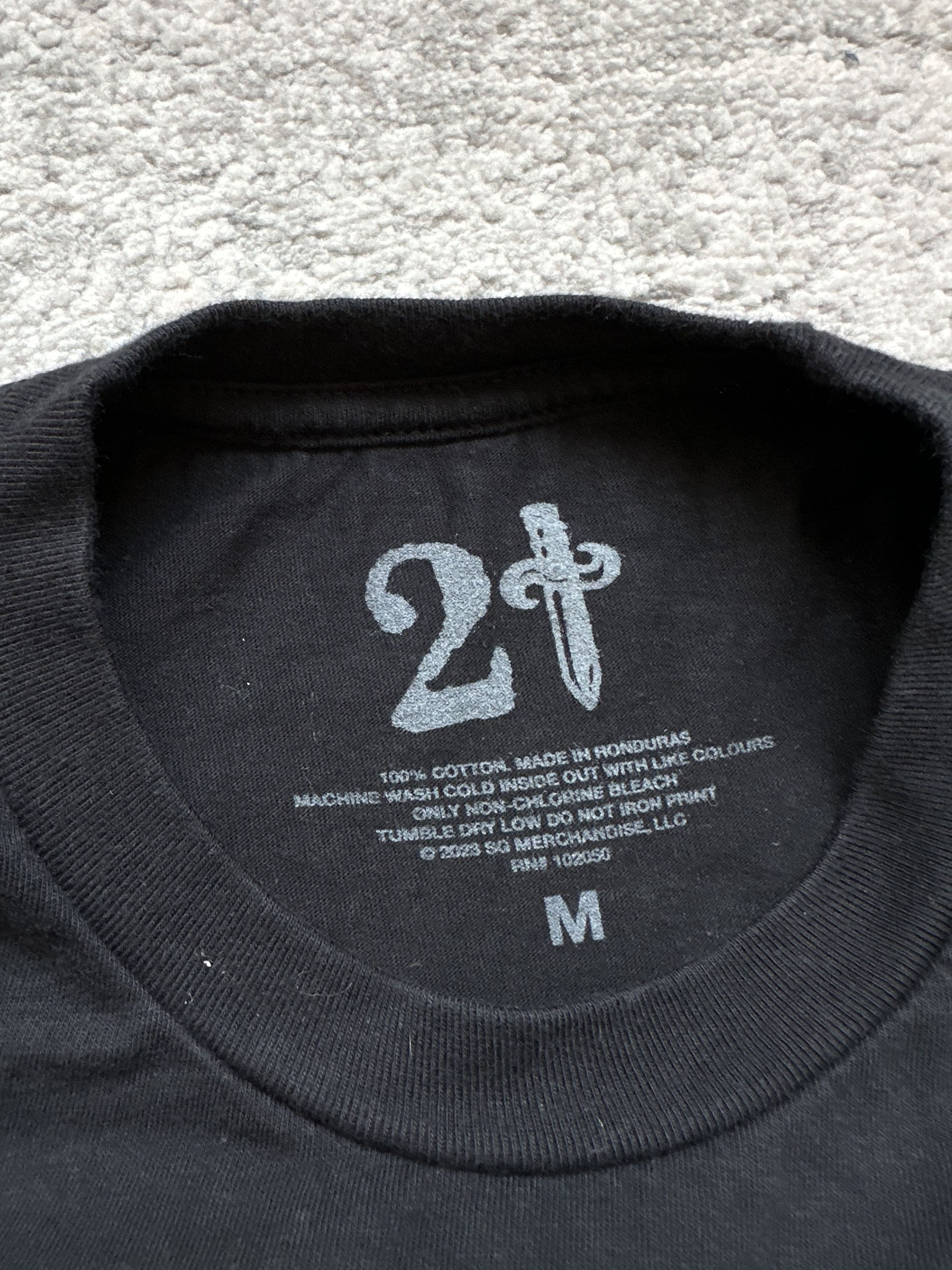 21 Savage 21 Savage t shirt Size US M / EU 48-50 / 2 - 4 Thumbnail