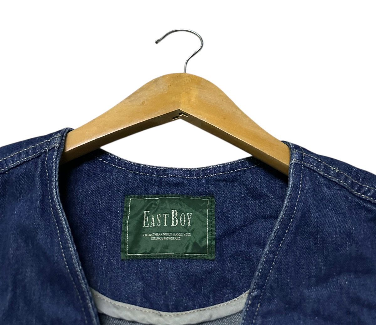 Japanese Brand East boy denim vest with four utility pockets Size US M / EU 48-50 / 2 - 2 Thumbnail