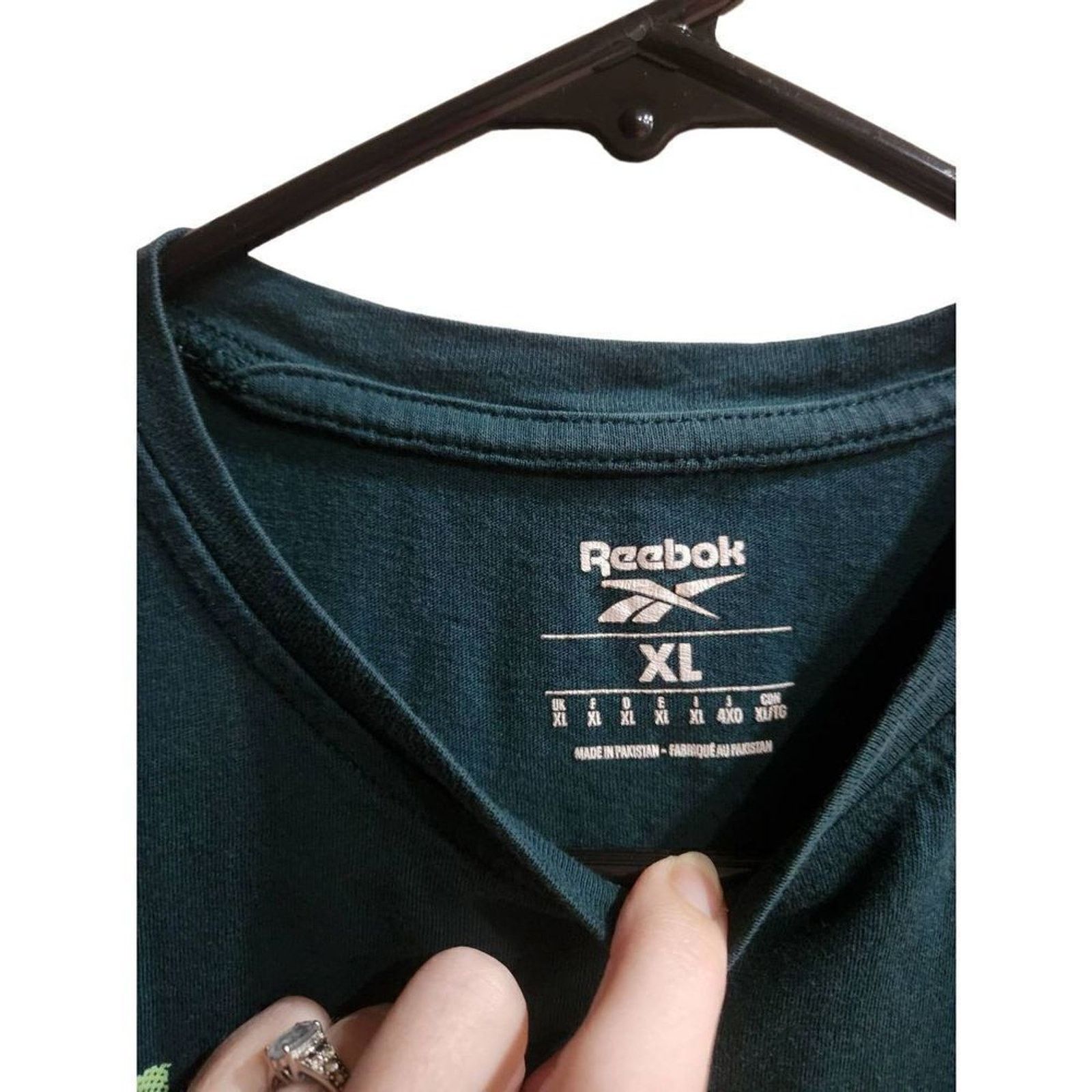 Reebok Reebok XL top green Size US XL / EU 56 / 4 - 4 Thumbnail