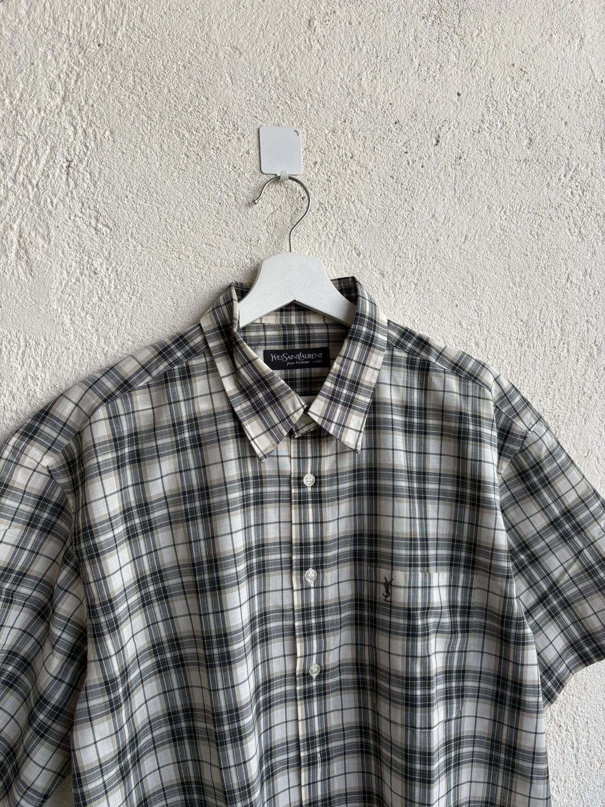 Yves Saint Laurent 90s Vintage Yves Saint laurent shirt Size US XL / EU 56 / 4 - 2 Thumbnail
