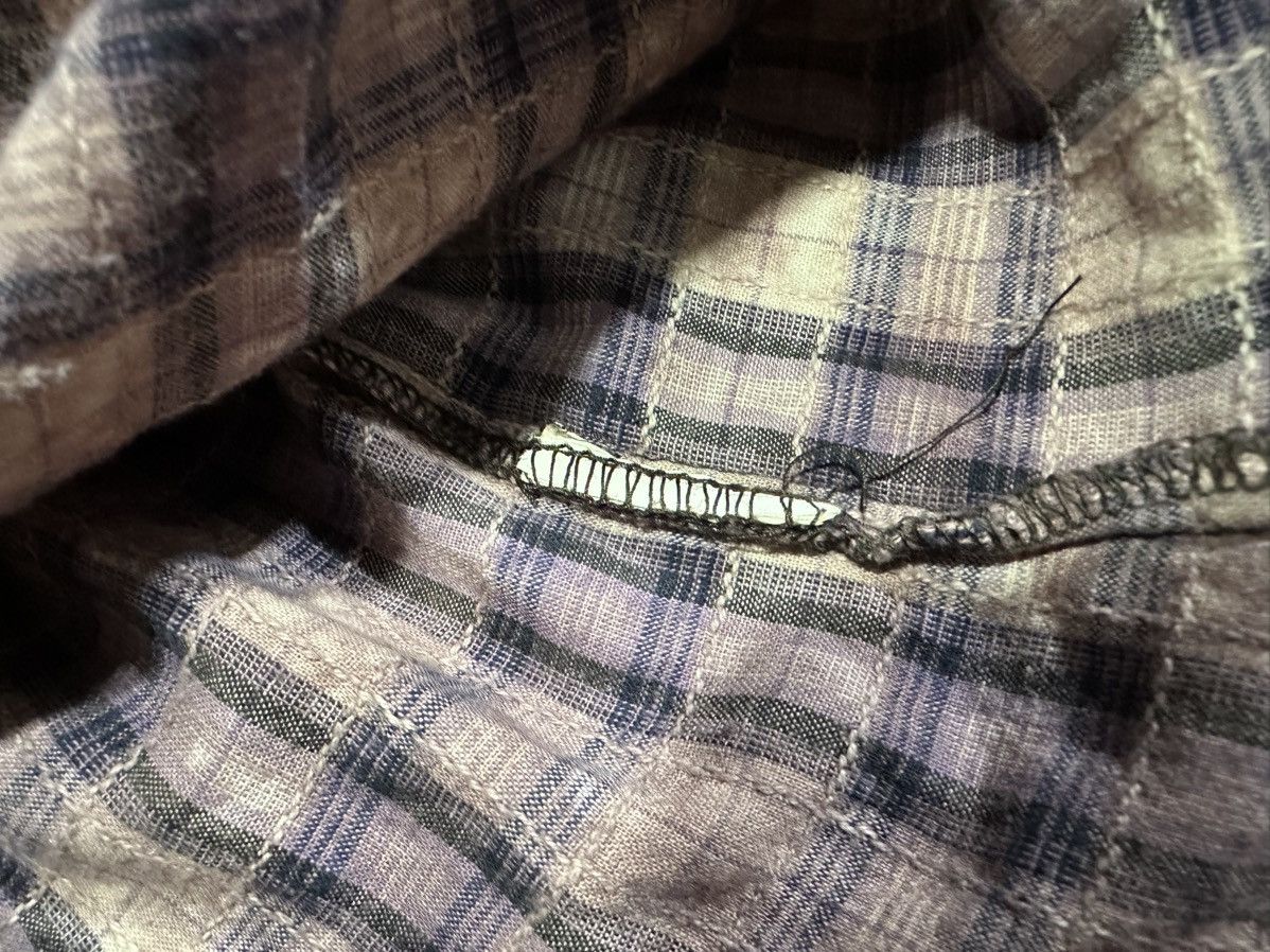 If Six Was Nine × In The Attic × Japanese Brand 🔥Sick Y2K In The Attic Rivet Tribal Shirt Acid Goth Punk Size US L / EU 52-54 / 3 - 9 Thumbnail