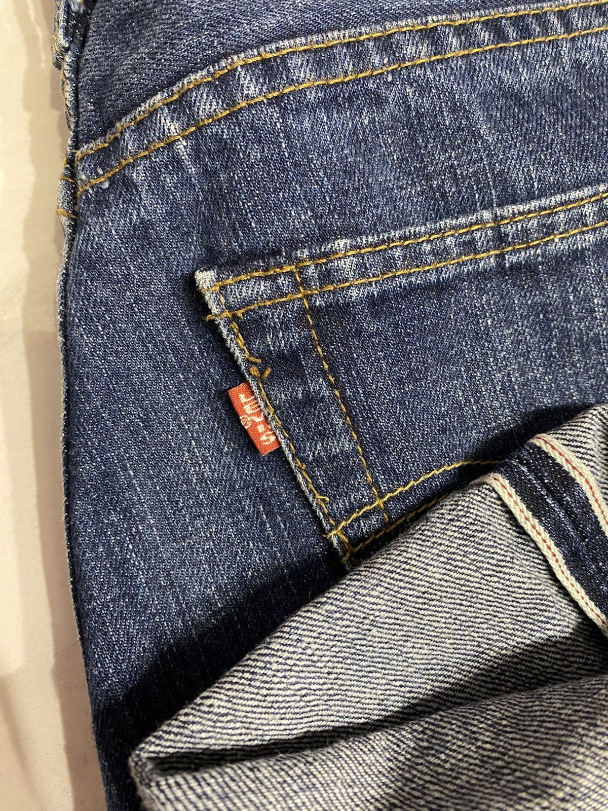 Levi's Vintage Clothing Levi’s jeans big E USA Japan selvedge 501-0657 501z 501xx Size US 32 / EU 48 - 8 Thumbnail
