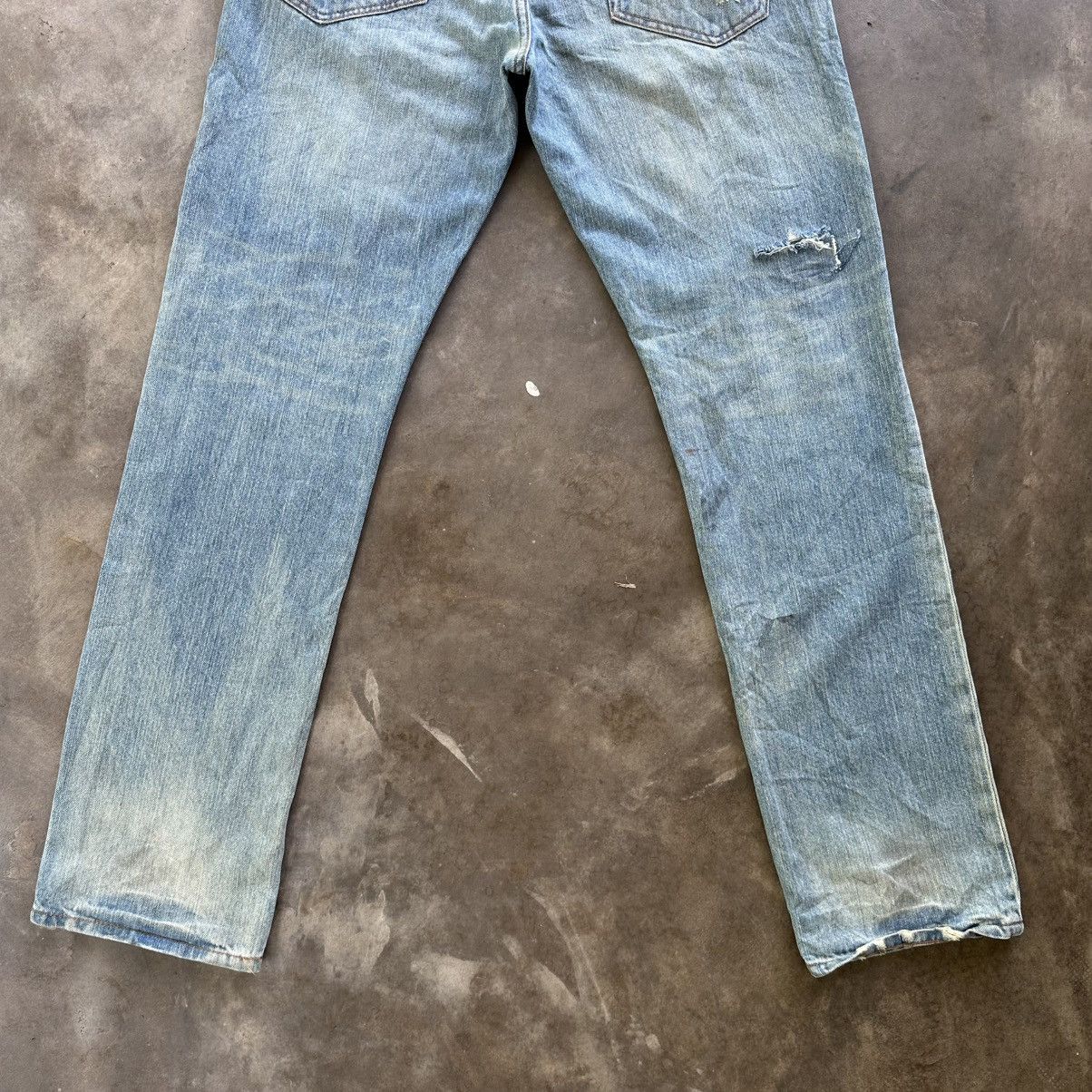Japanese Brand Vintage Billabong Distressed Rusty Faded Denim Jean Pant Size US 34 / EU 50 - 12 Thumbnail