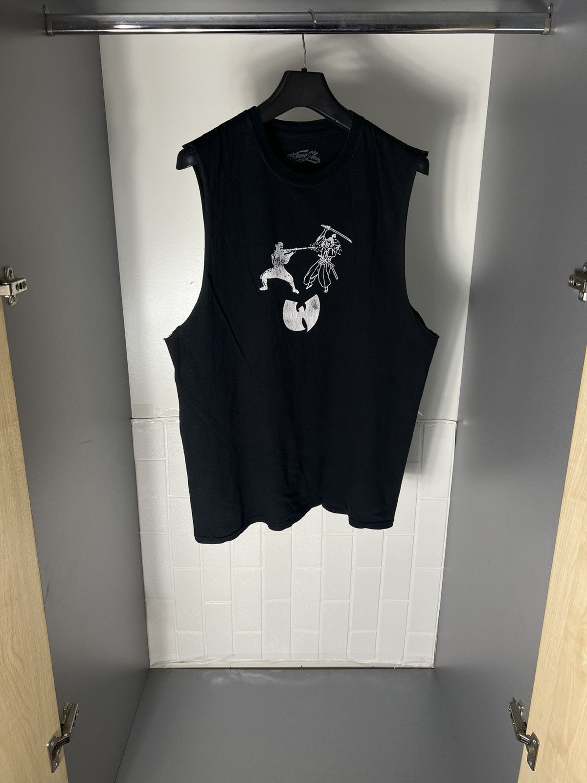 Vintage × Wu-Tang Clan VERY RARE WU TANG CLAN DOUBLE PRINTED SAMURAY RETRO 90s Y2K Size US S / EU 44-46 / 1 - 2 Thumbnail