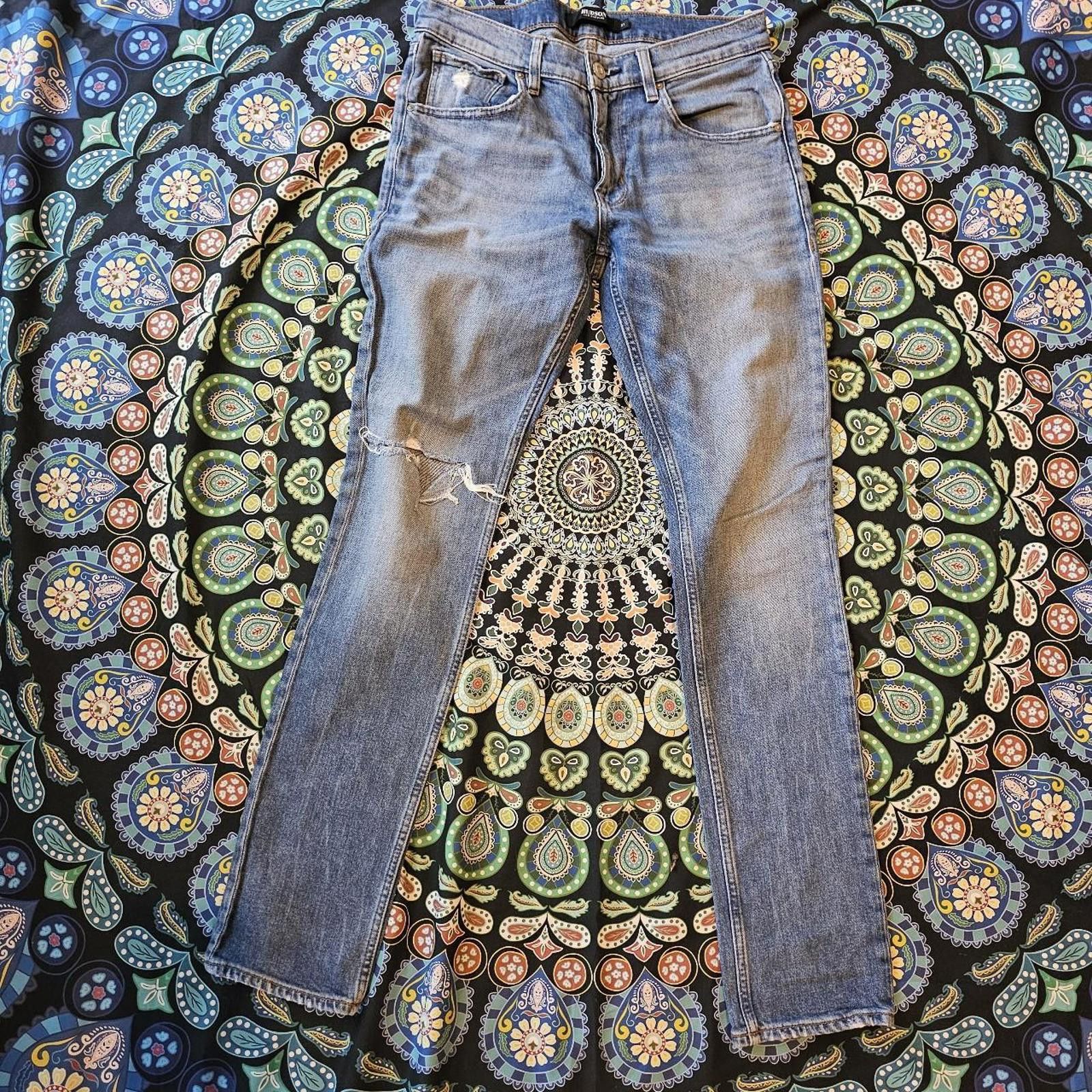 Hudson Hudson Men's Blue Jeans Size US 31 - 1 Thumbnail