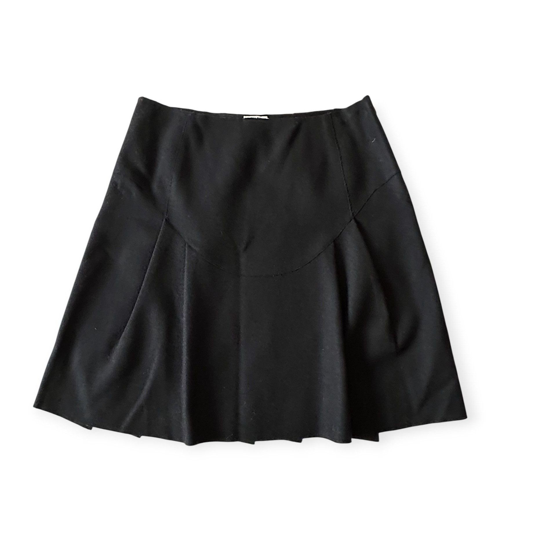 Miu Miu Miu Miu FW06 Felt Wool Skirt IT44 Size 30" / US 8 / IT 44 - 4 Thumbnail