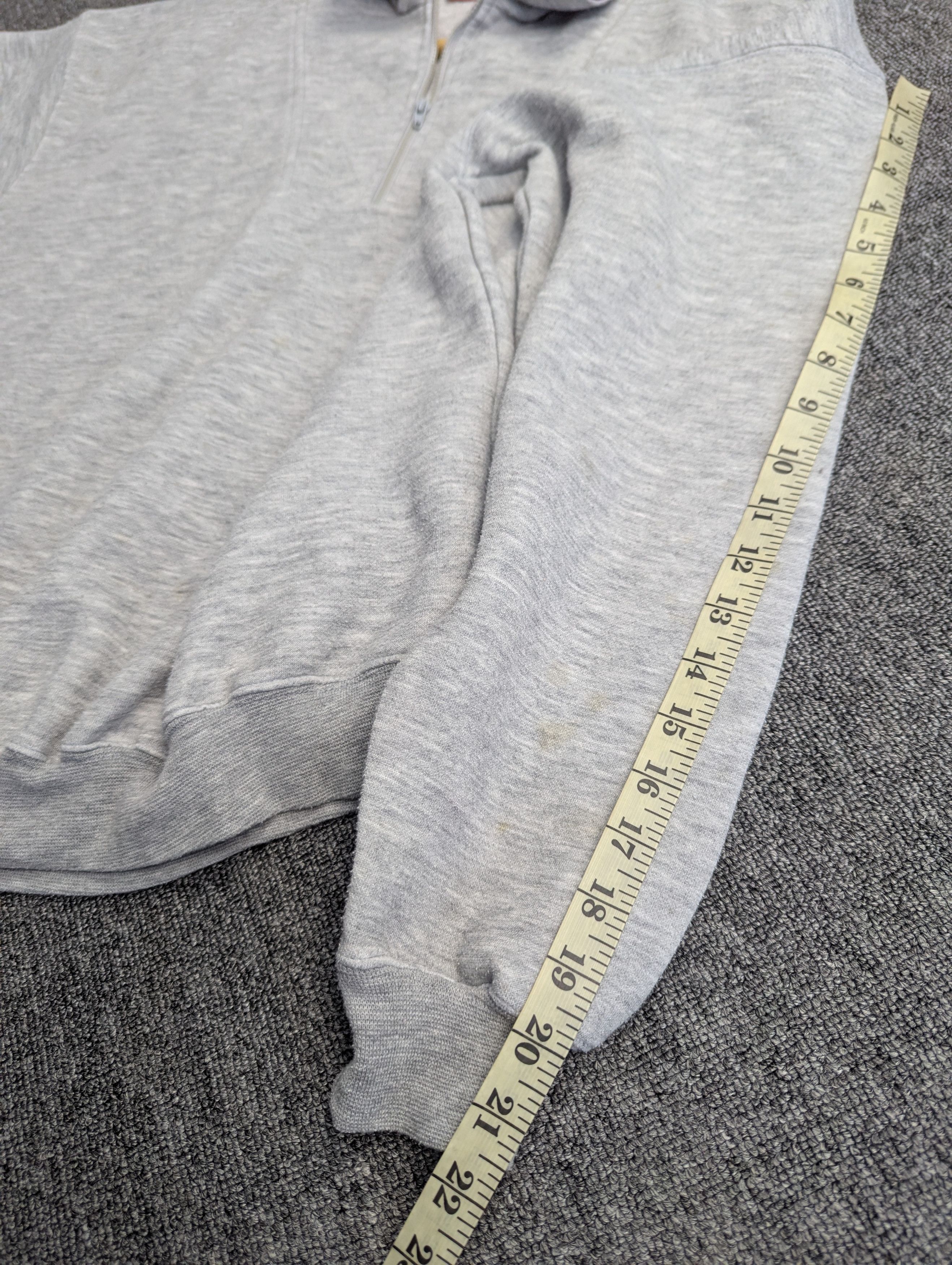 Converse Vintage 90s Converse Halfzipper Jumper Sweatshirt Size US M / EU 48-50 / 2 - 13 Thumbnail