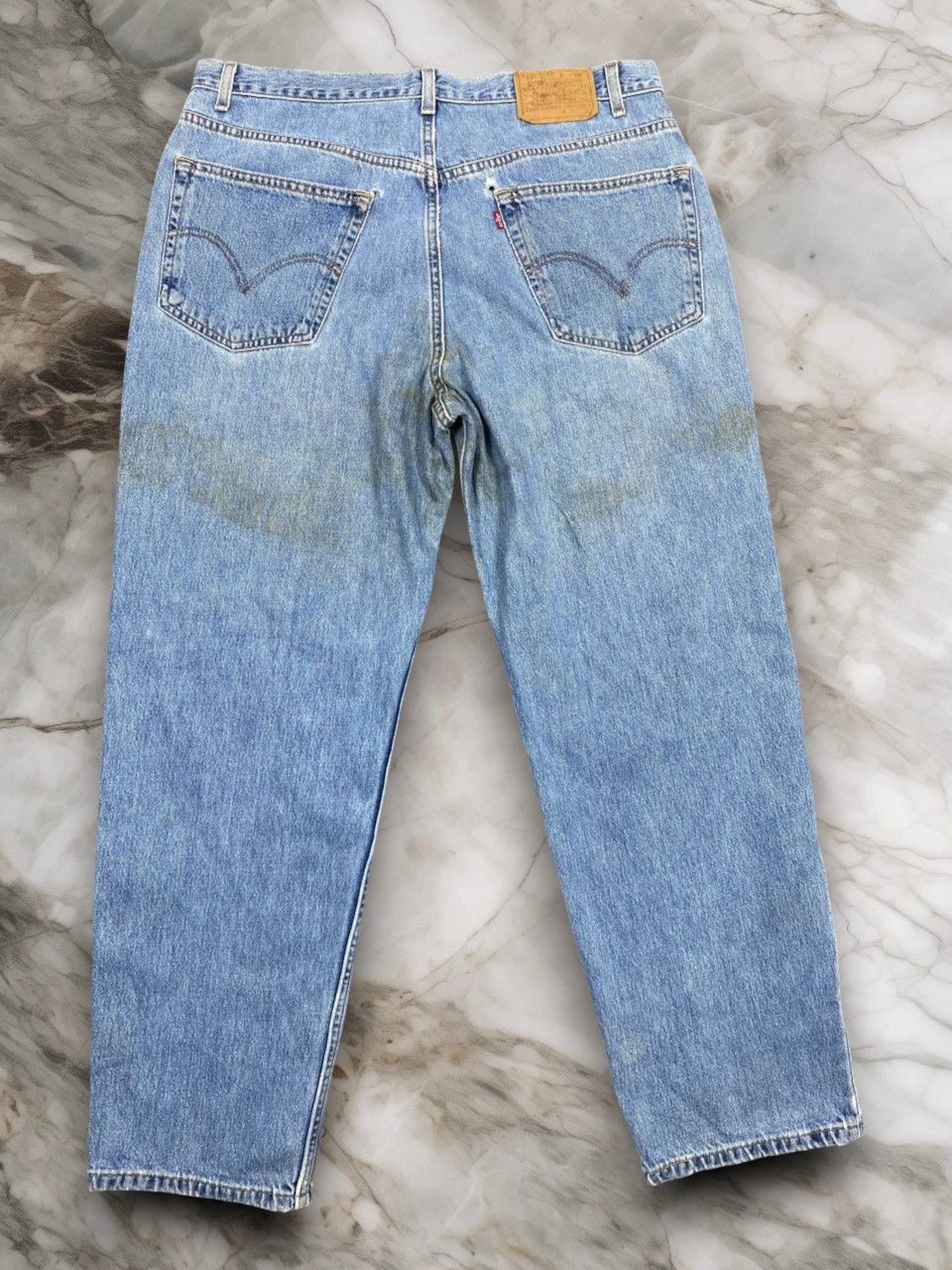 Levi's vintage levis relaxed fit straight leg distressed denim Size US 38 / EU 54 - 2 Thumbnail