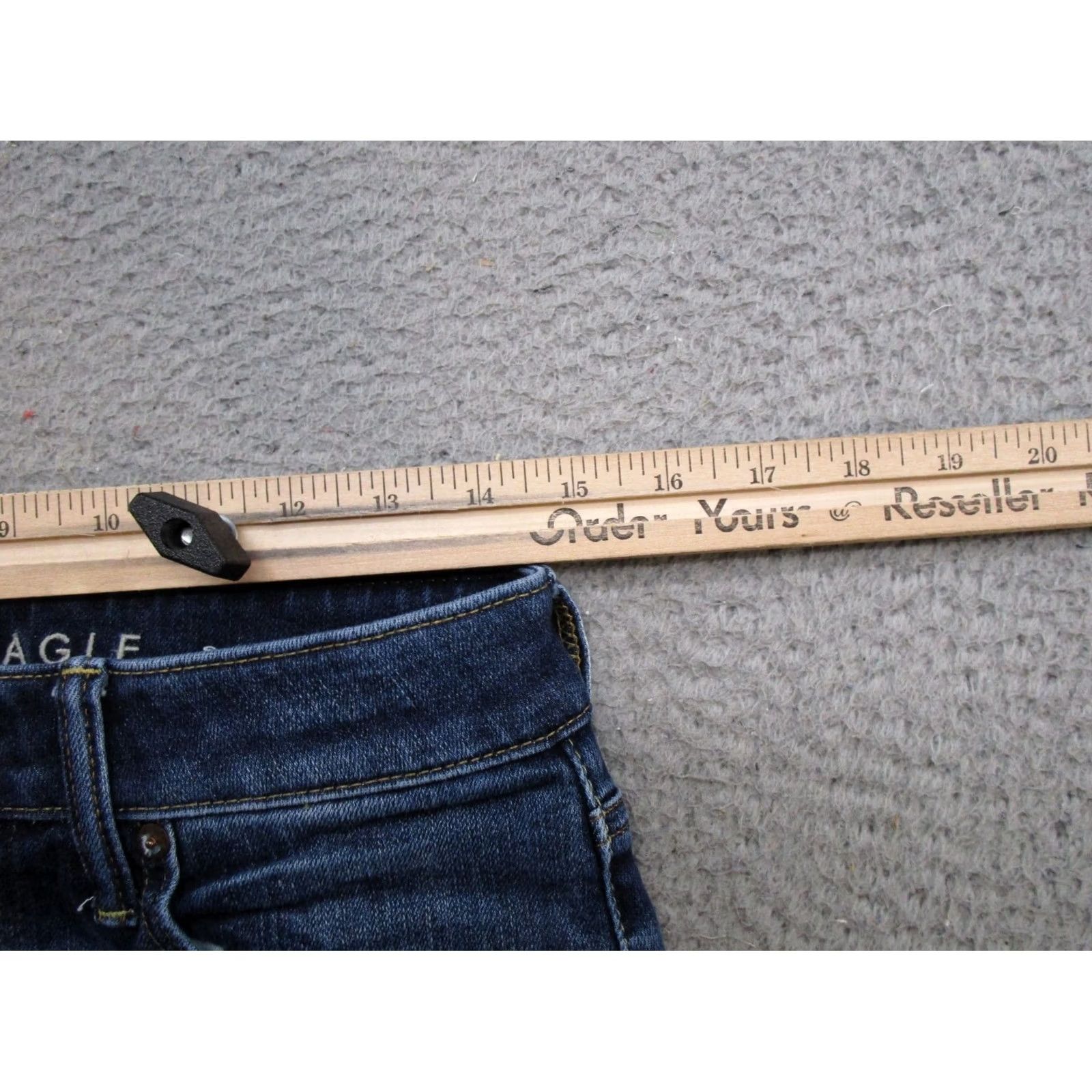 American Eagle Outfitters American Eagle Outfitters Jeans Mens 30x34 Skinny Airflex Athletic Blue Denim 5-Pocket Stretch Rise Mid Vintage No Size US 30 / EU 46 - 7 Thumbnail