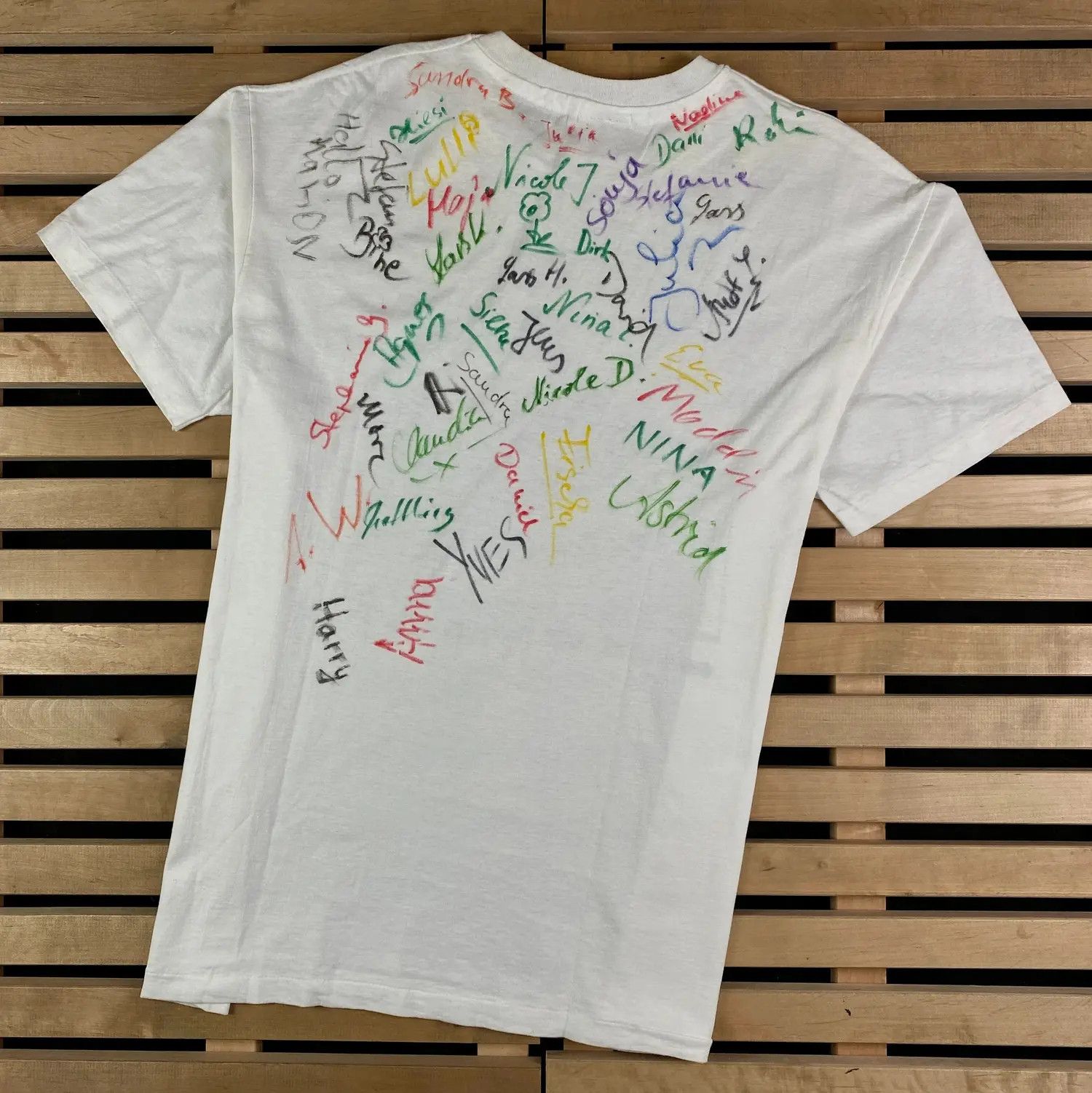 Vintage Mens Vintage T Shirt Single Stitch Tee 1994 Size XL Size US XL / EU 56 / 4 - 7 Thumbnail