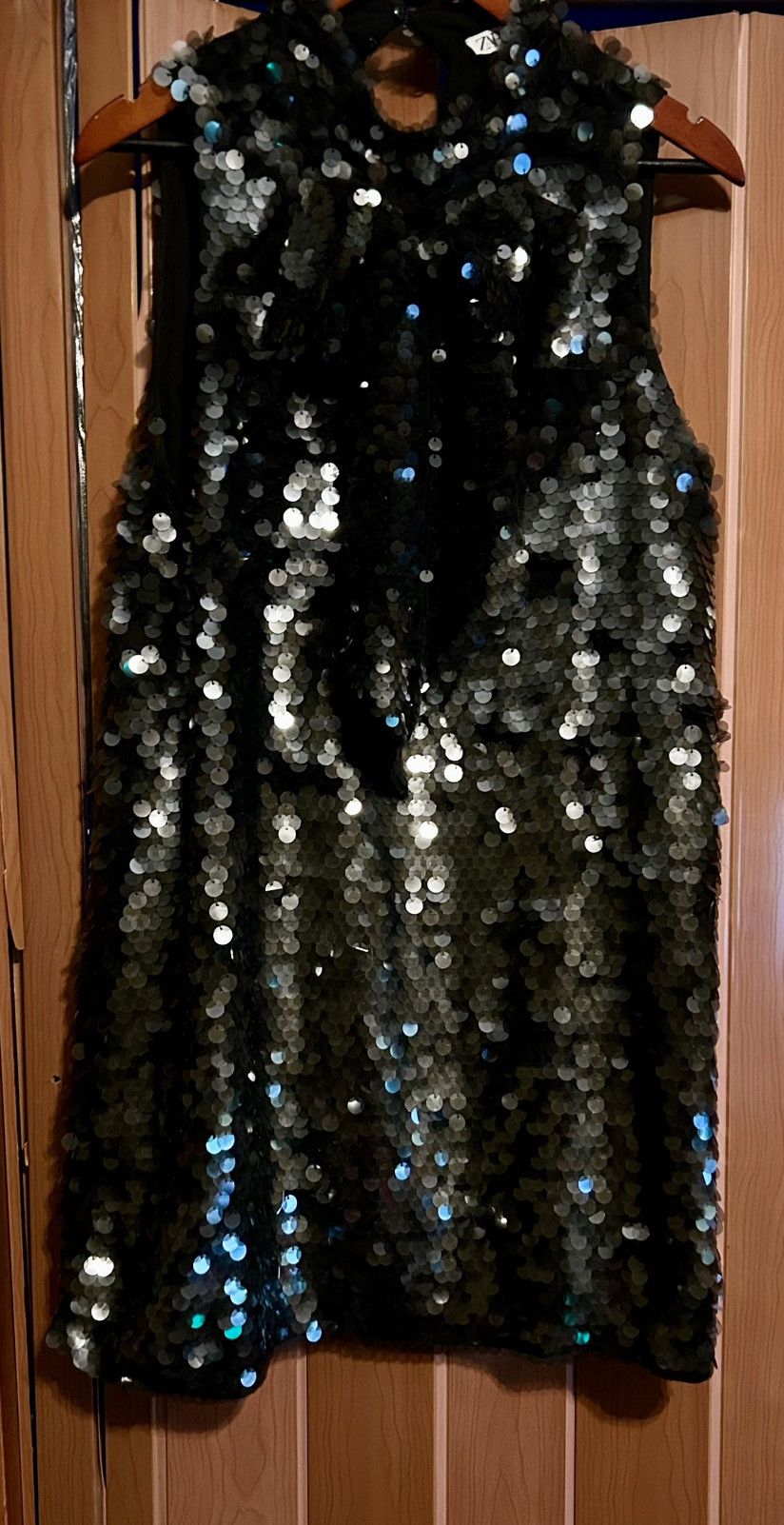 Zara Zara Sequin dress size zM/L Size ONE SIZE - 5 Thumbnail