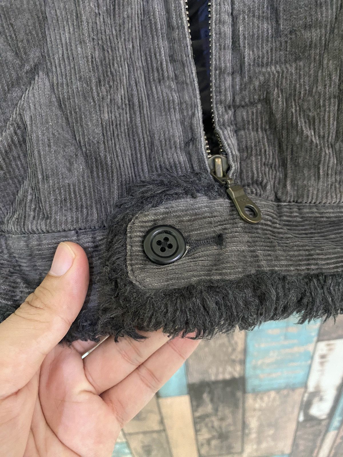 Japanese Brand × Uniqlo Uniqlo Sherpa Corduroy Jacket Size US S / EU 44-46 / 1 - 6 Thumbnail
