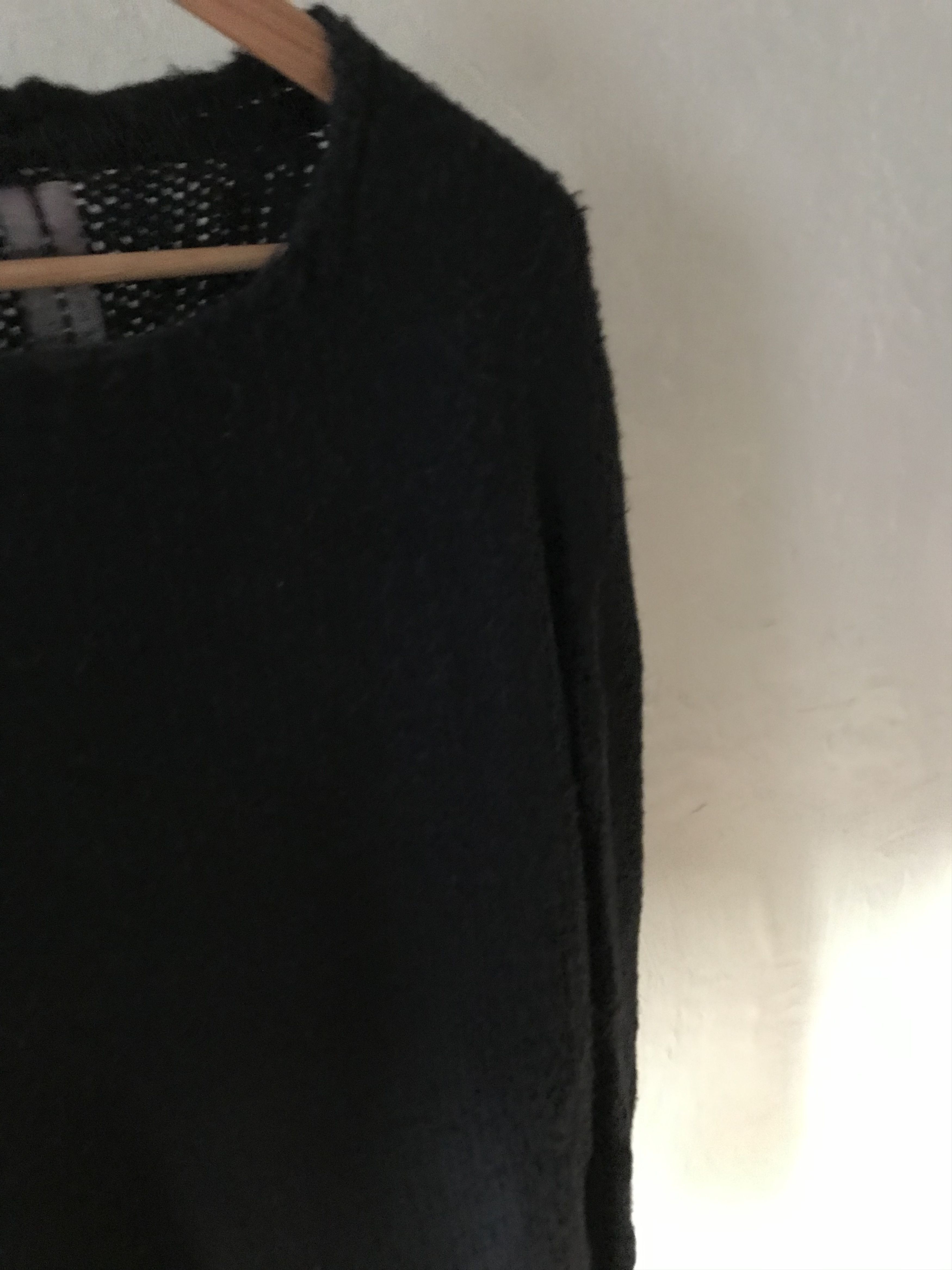 Rick Owens FW15 Rick Owens Sphinx heavy knit silk sweater, dark blue Size US XL / EU 56 / 4 - 5 Thumbnail