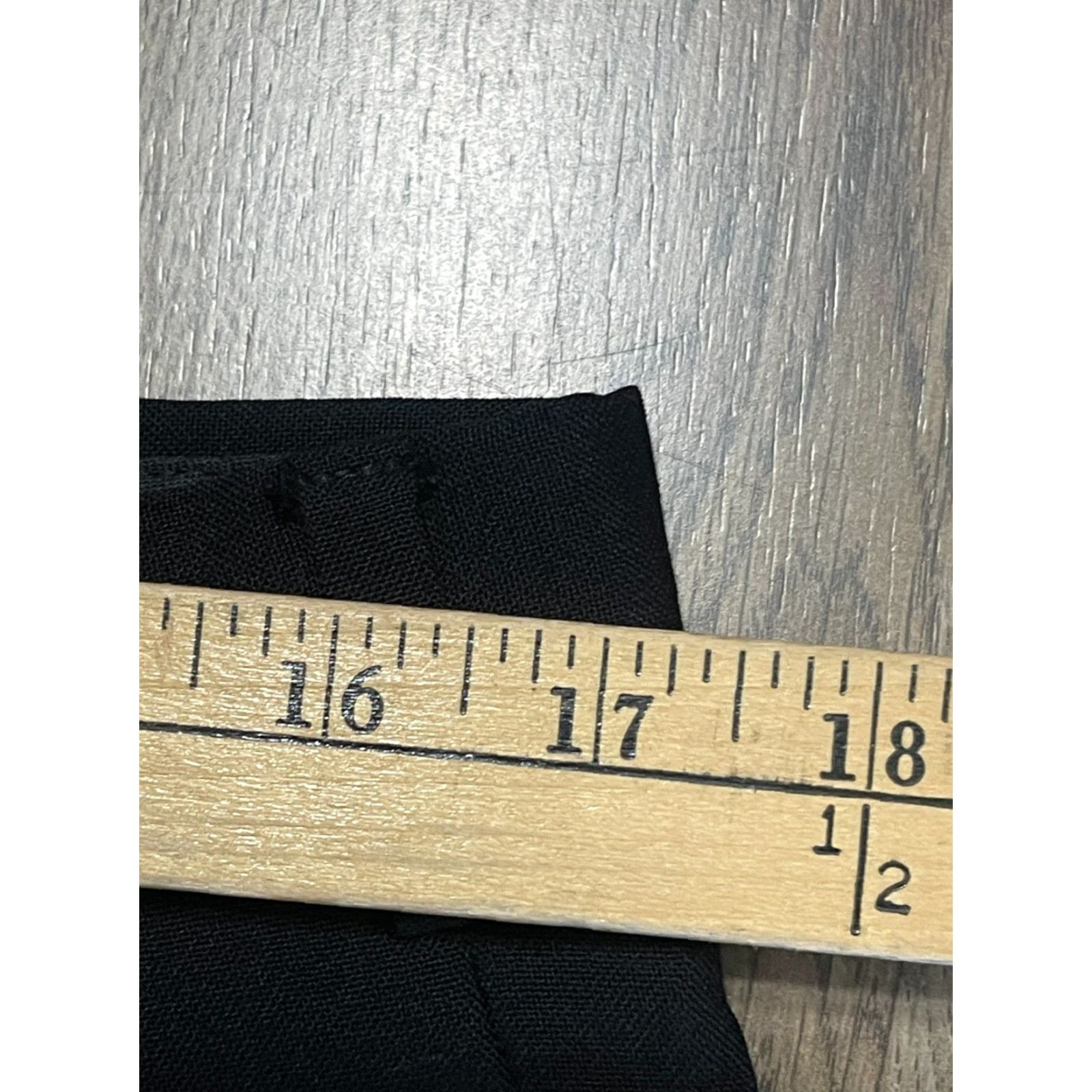 Austin Reed Austin Reed Pants Men 34 Black Dress Pants Pleated Regular Straight Inseam 34 Size US 34 / EU 50 - 3 Thumbnail