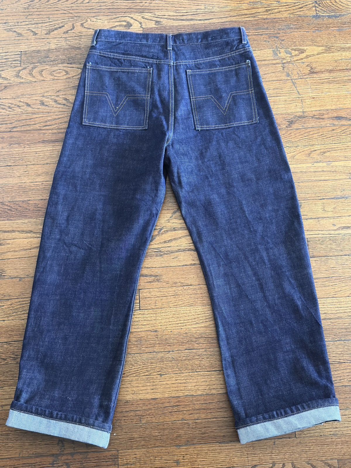 No Maintenance Raw Baggy Denim Size US 33 - 6 Thumbnail