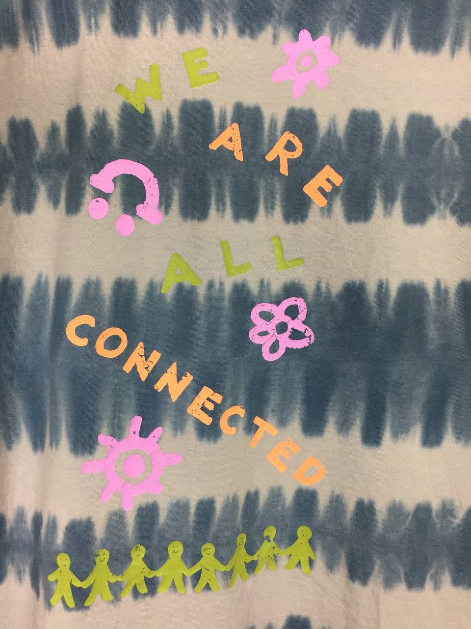 Pacsun Pacsun Los Angeles We Are All Connected Pop Art Tie Dye Tee Size US L / EU 52-54 / 3 - 7 Thumbnail