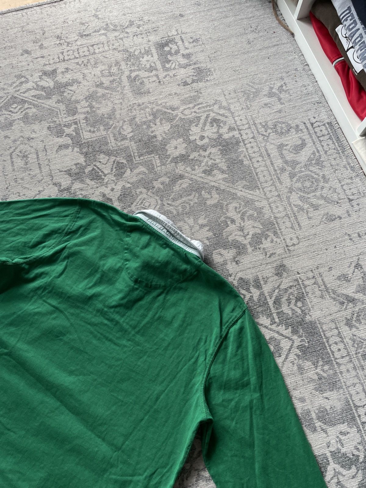 Polo Ralph Lauren Polo Ralph Lauren Vintage Rugby Polo Long Sleeve Size US L / EU 52-54 / 3 - 10 Thumbnail