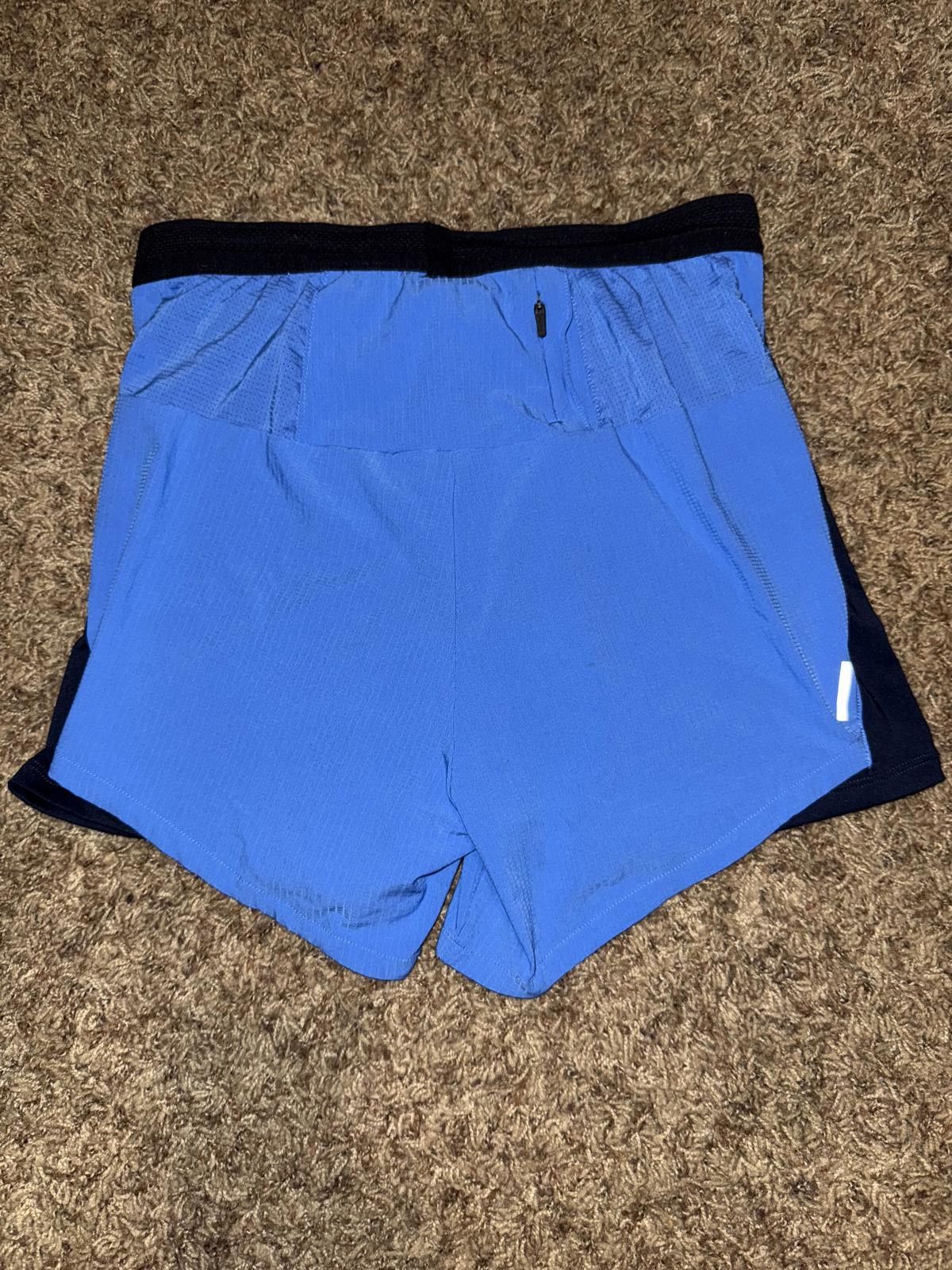 Nike Nike Men’s Flex Swift 2 in 1 5 Inch Blue Running Shorts Size US 30 / EU 46 - 6 Thumbnail