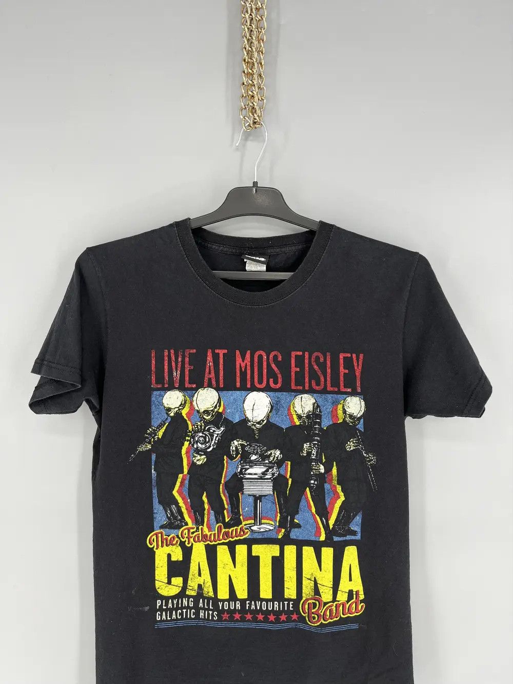 Star Wars Vintage Star Wars Cantina Band Live At Mos Eisley Tour Tee Size US S / EU 44-46 / 1 - 6 Thumbnail