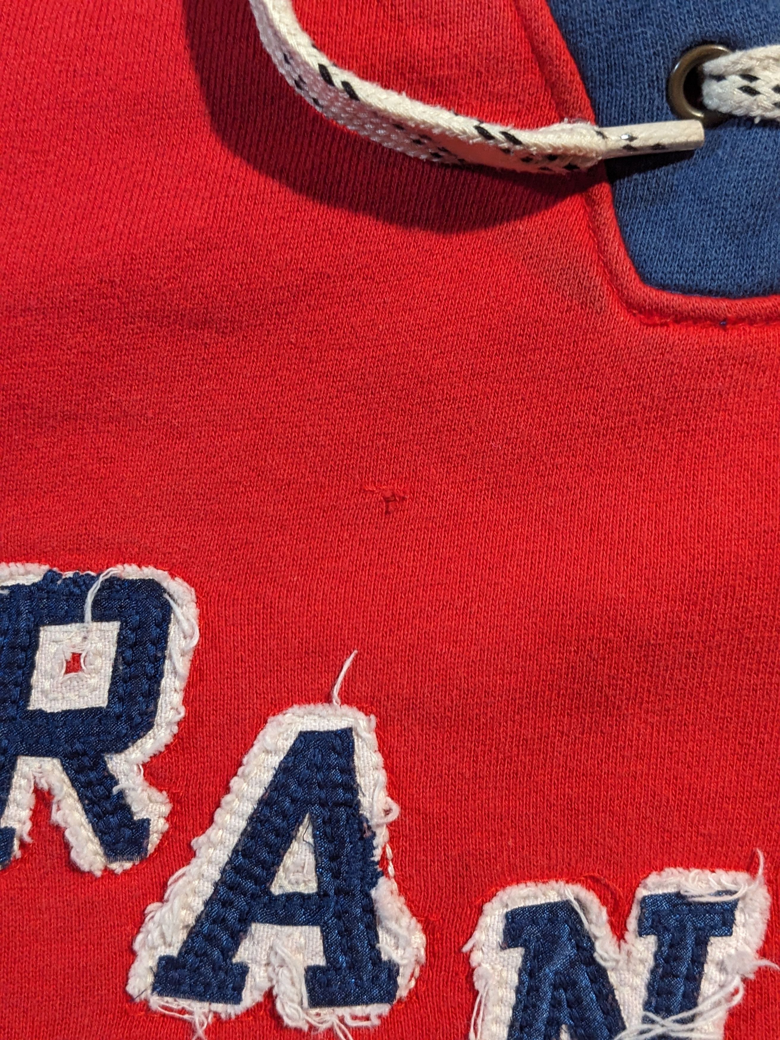 Ccm × NHL × Vintage Retro New York Rangers CCM Red Blue Small Hockey Hoodie Size US S / EU 44-46 / 1 - 12 Thumbnail